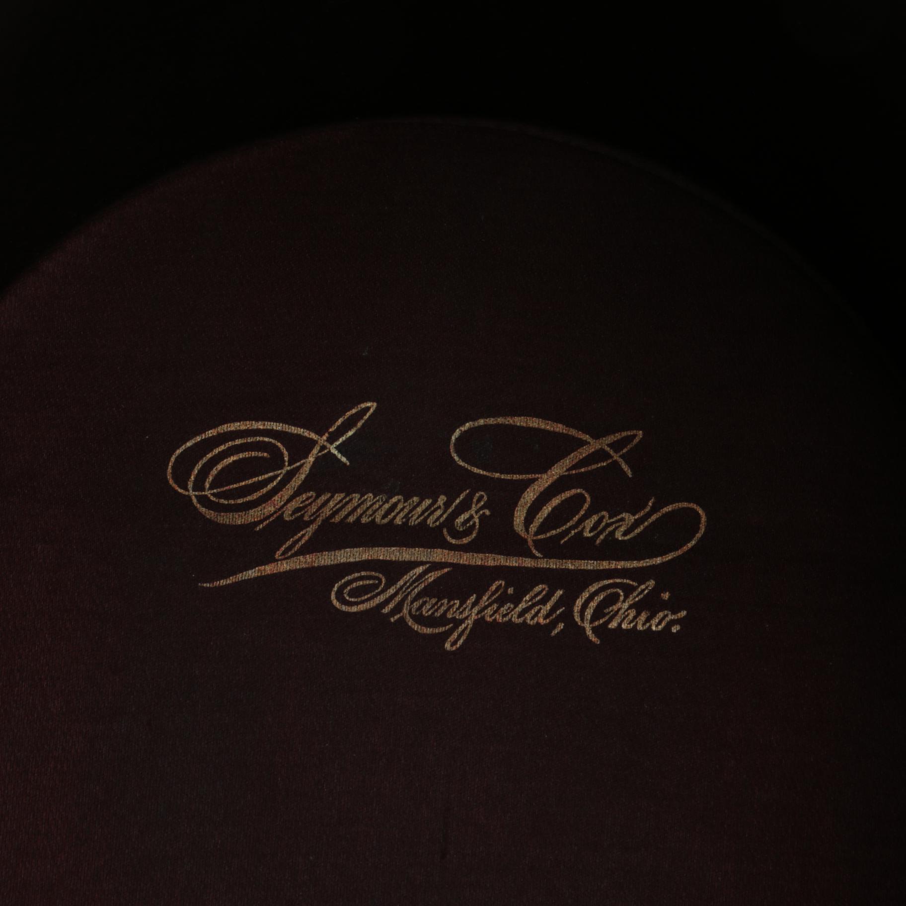 Seymour & Cox Dark Brown Beaver Felt Top Hat