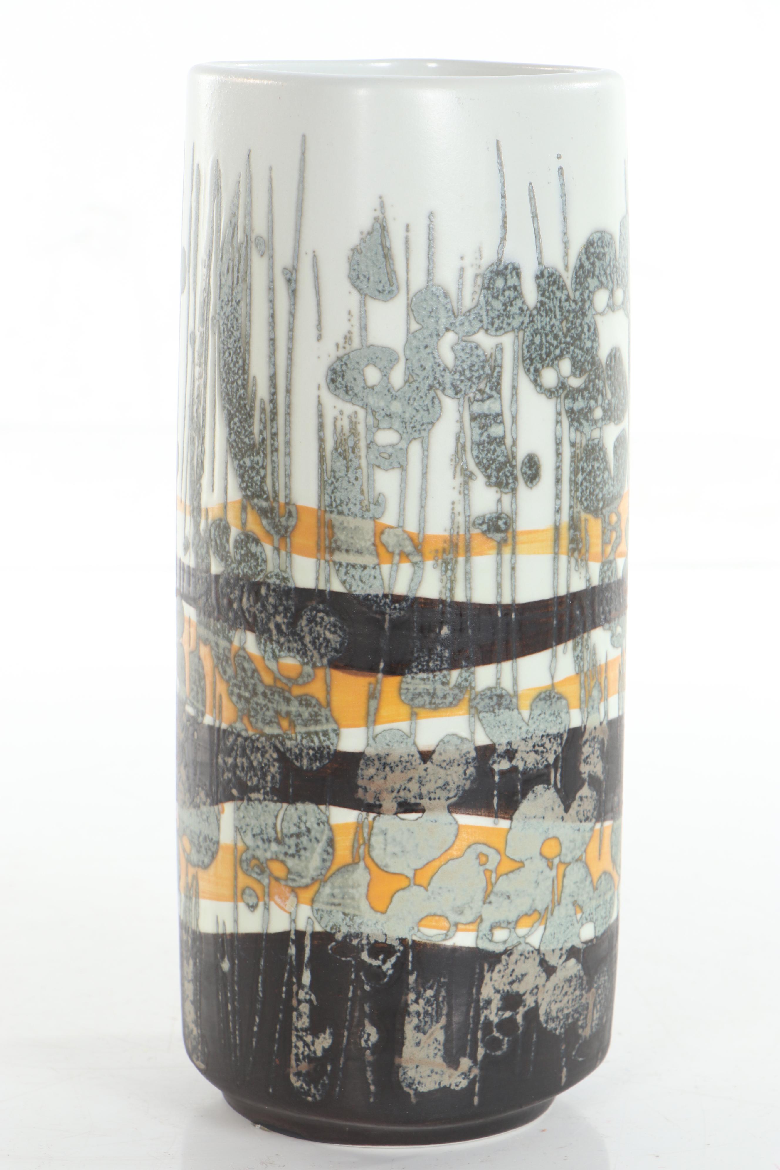 Royal Copenhagen Glazed Porcelain Vase, circa 1960