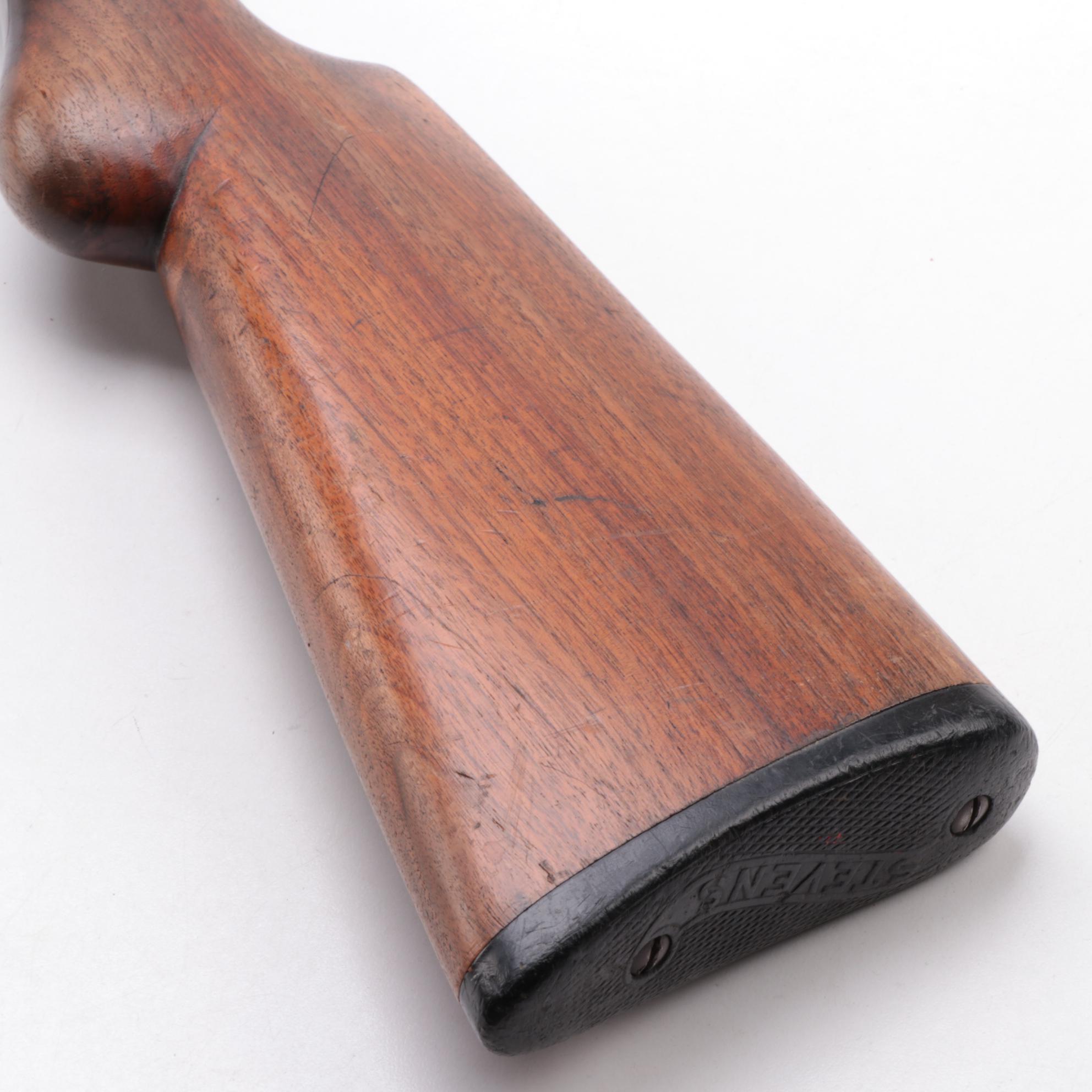 Pre-1915 Stevens Model 520 12-Gauge Pump Shotgun