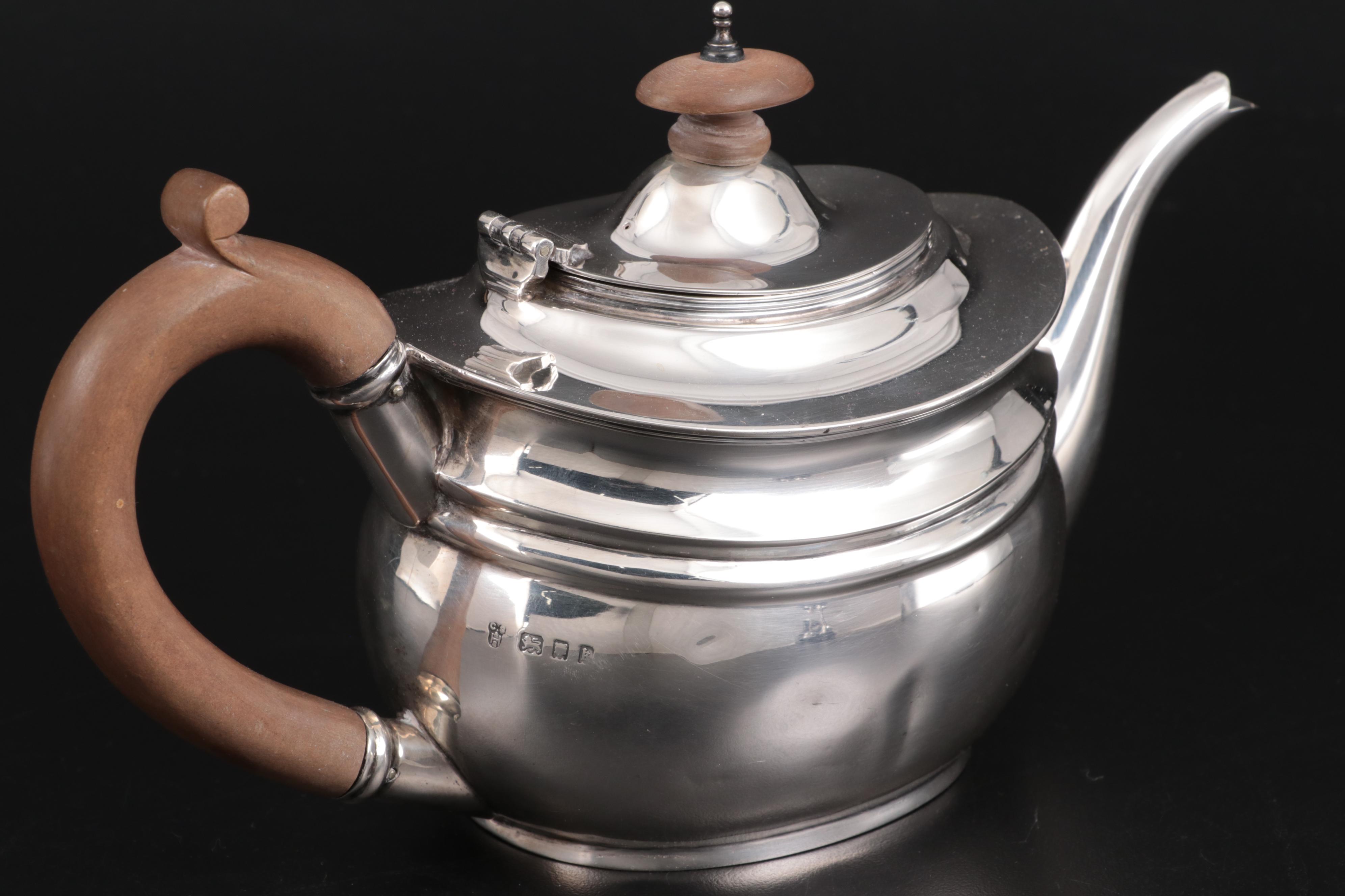 C. S. Harris & Sons Ltd. for Tiffany & Co. Sterling Silver Tea Set, 1920s