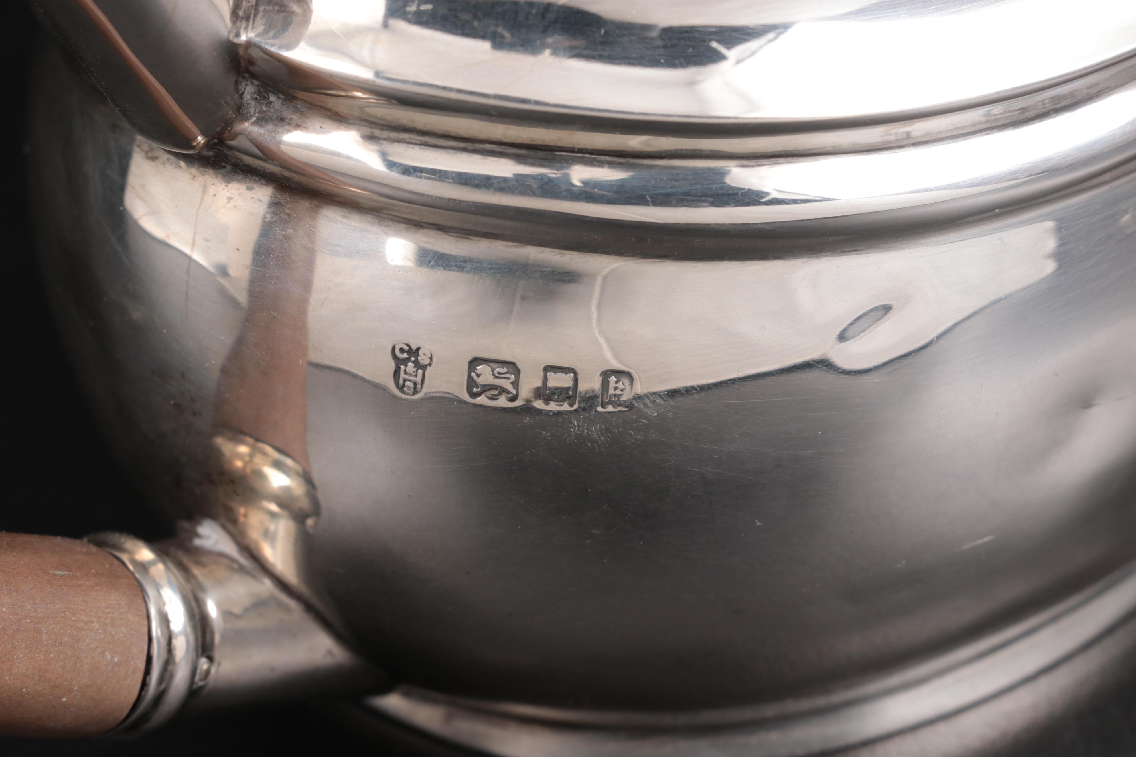 C. S. Harris & Sons Ltd. for Tiffany & Co. Sterling Silver Tea Set, 1920s