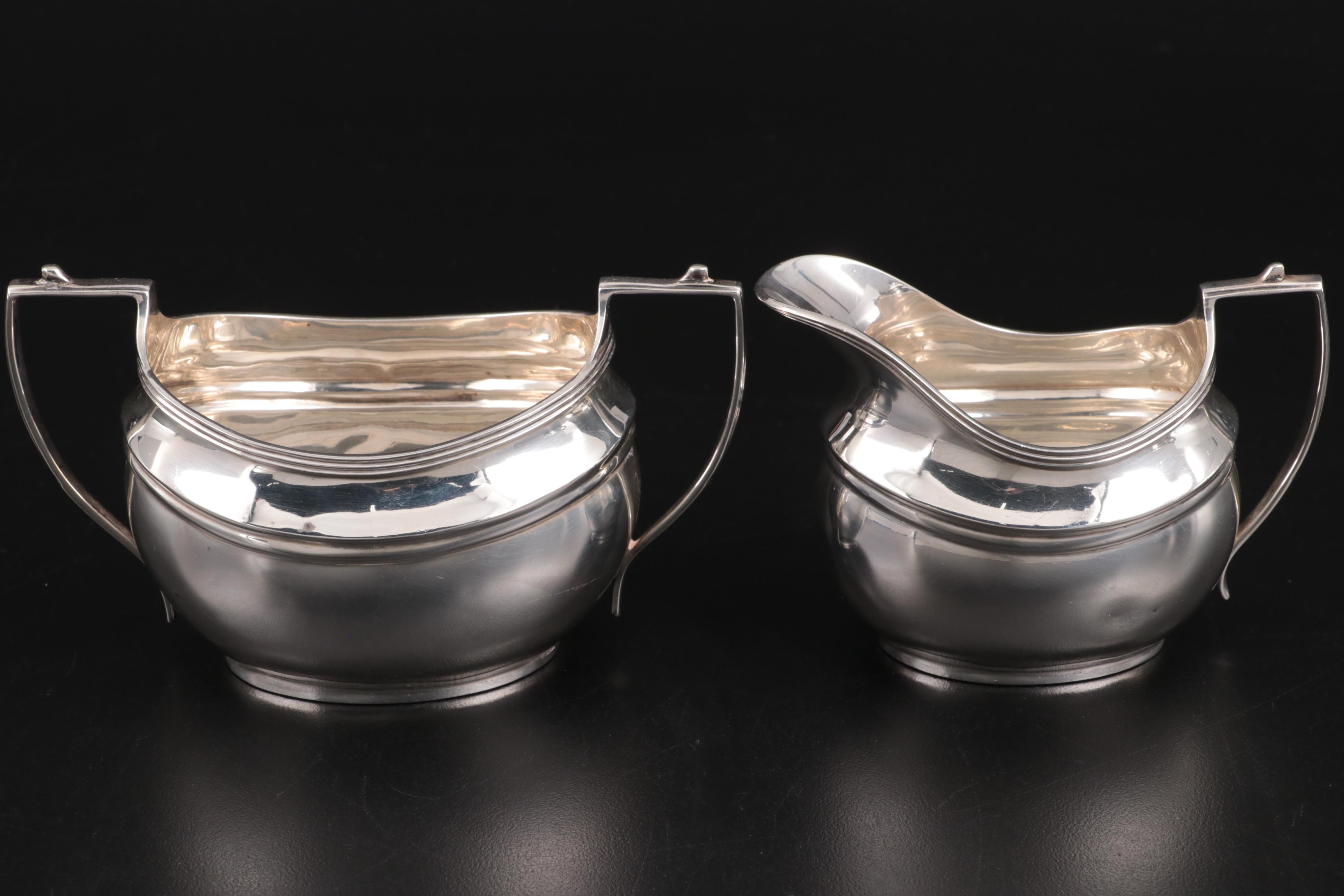 C. S. Harris & Sons Ltd. for Tiffany & Co. Sterling Silver Tea Set, 1920s