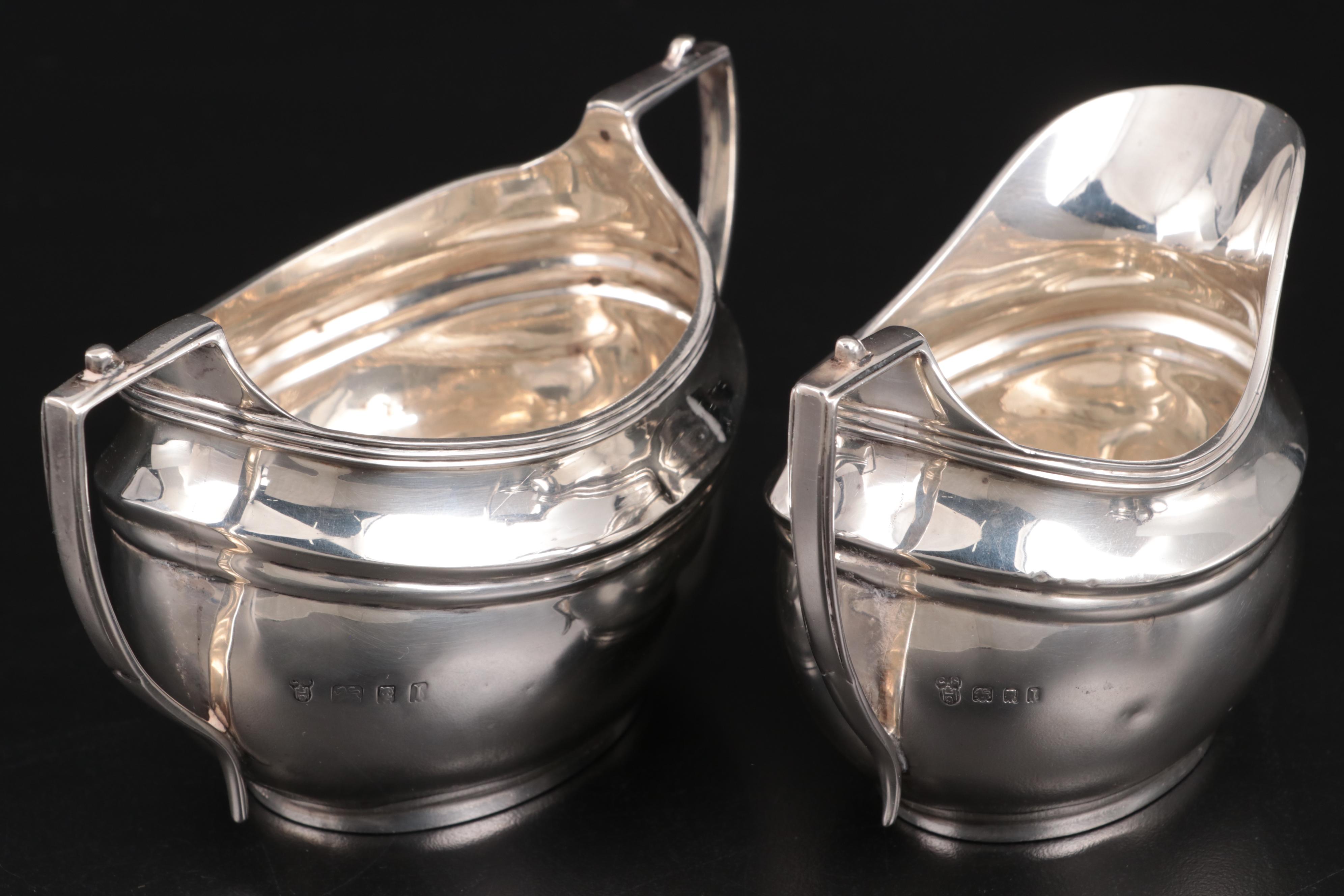 C. S. Harris & Sons Ltd. for Tiffany & Co. Sterling Silver Tea Set, 1920s
