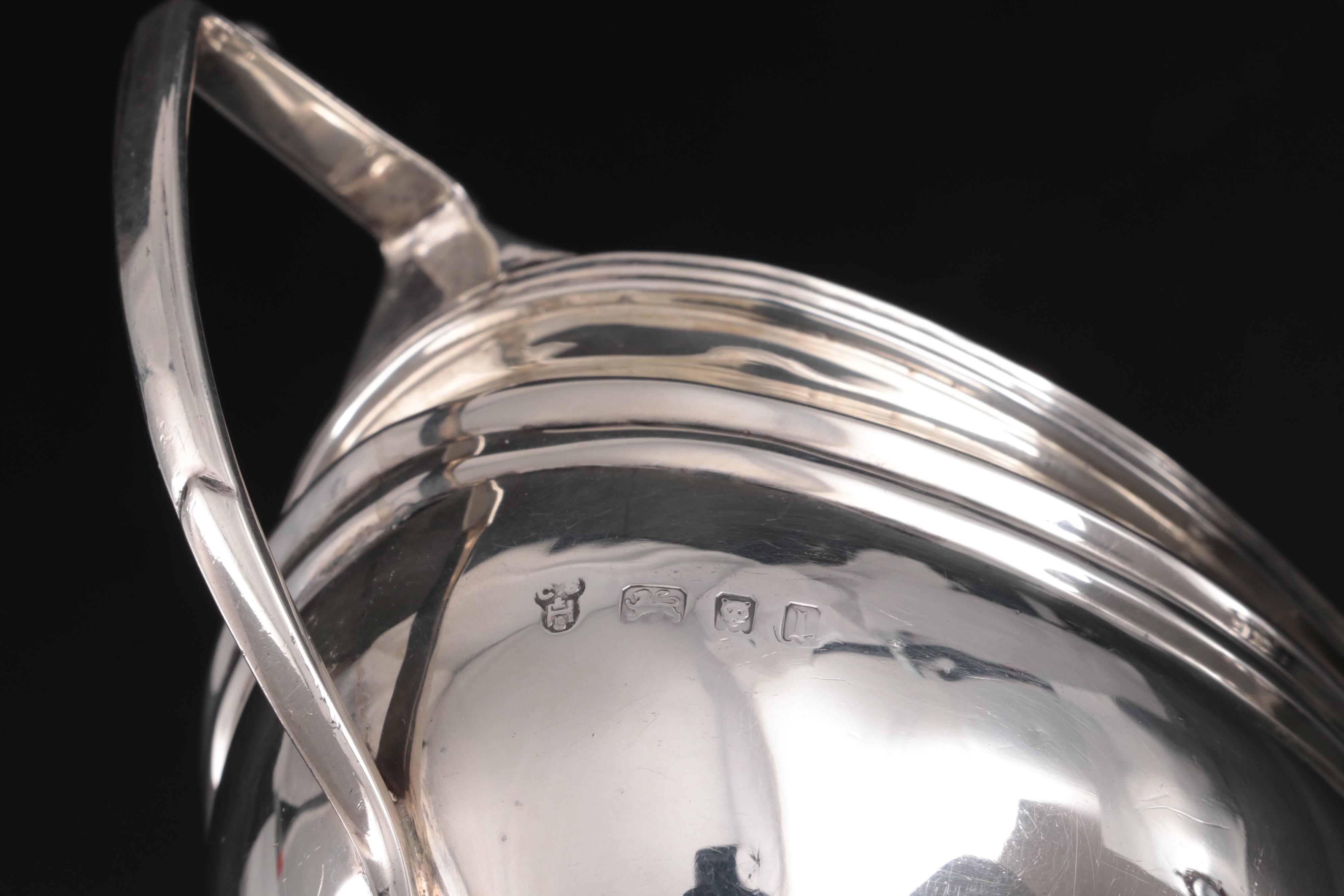 C. S. Harris & Sons Ltd. for Tiffany & Co. Sterling Silver Tea Set, 1920s