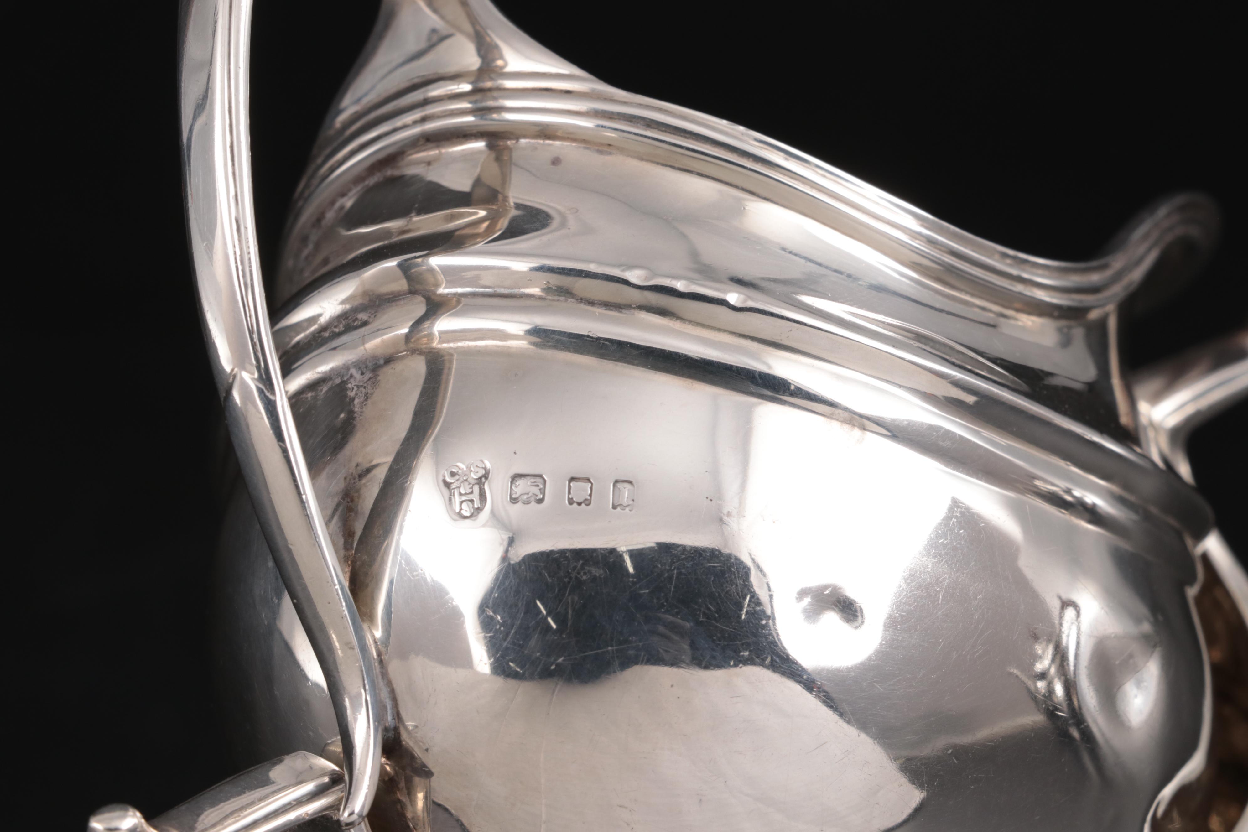 C. S. Harris & Sons Ltd. for Tiffany & Co. Sterling Silver Tea Set, 1920s