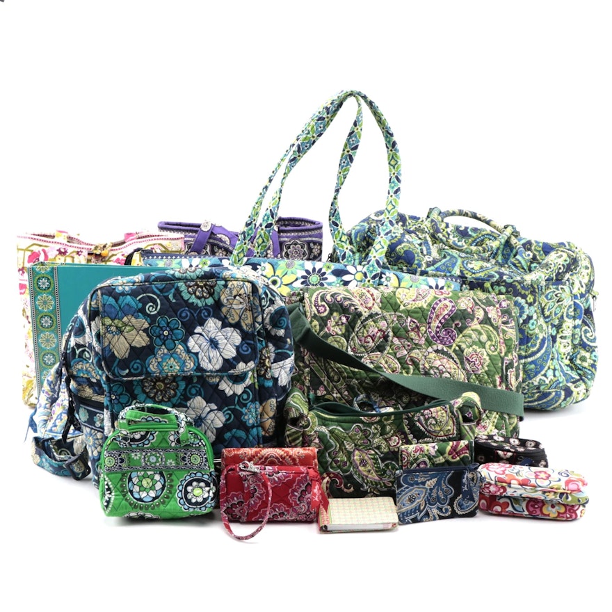 Vera Bradley Signature Cotton Bags and Accessories with More