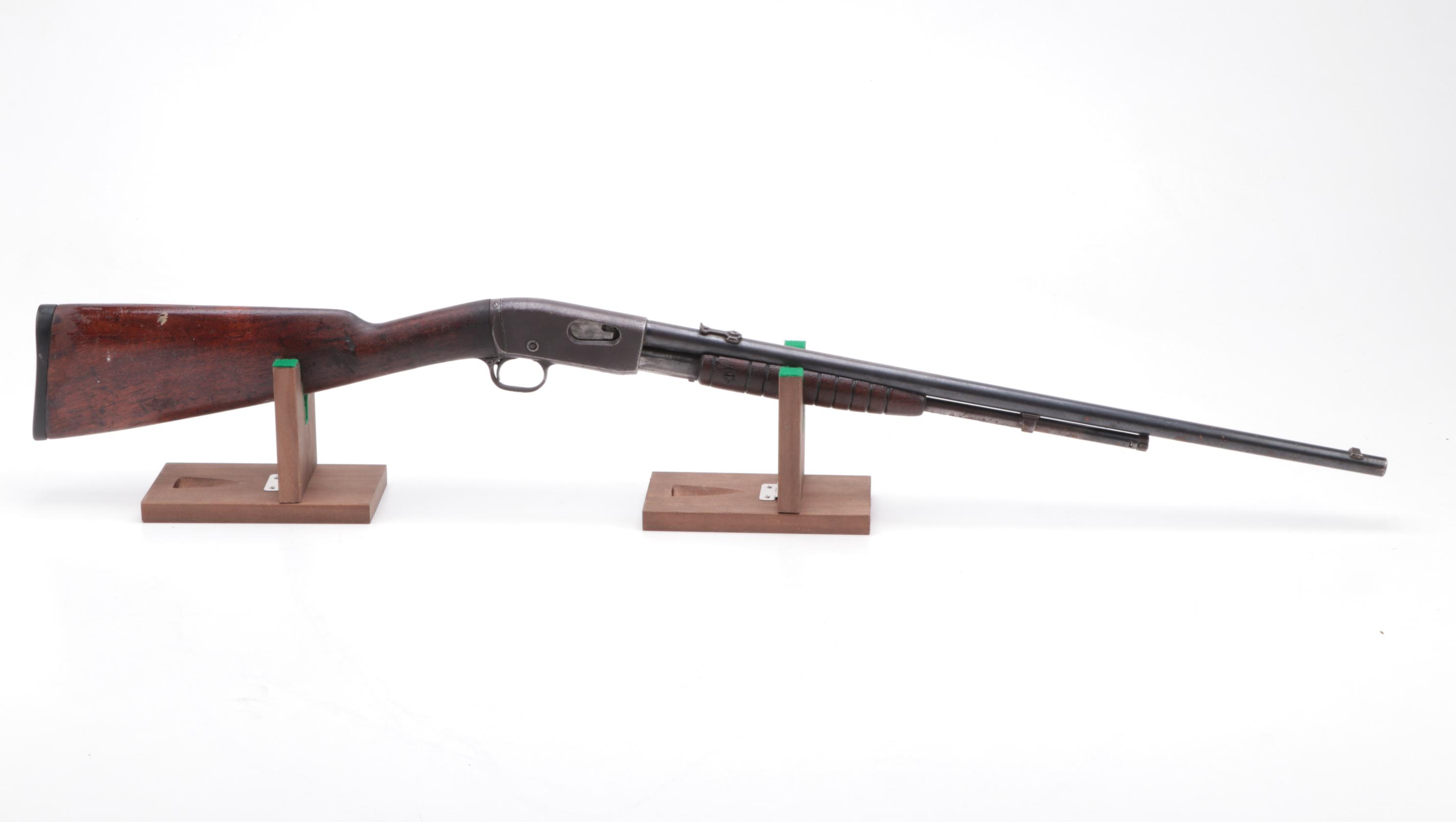 Remington Model 12 .22 Pump Action Repeating Rifle, Circa 1920