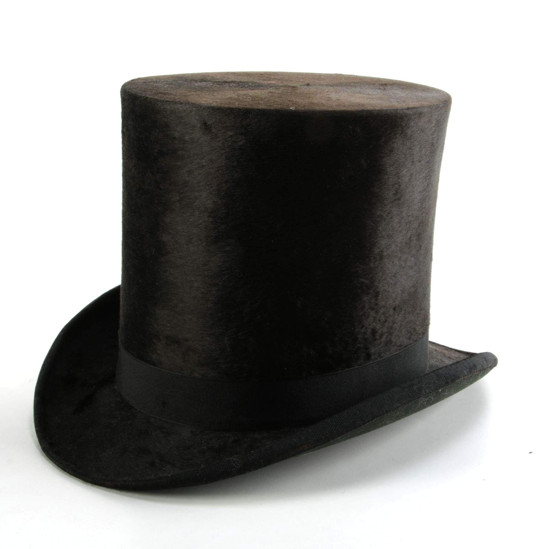 Seymour & Cox Dark Brown Beaver Felt Top Hat
