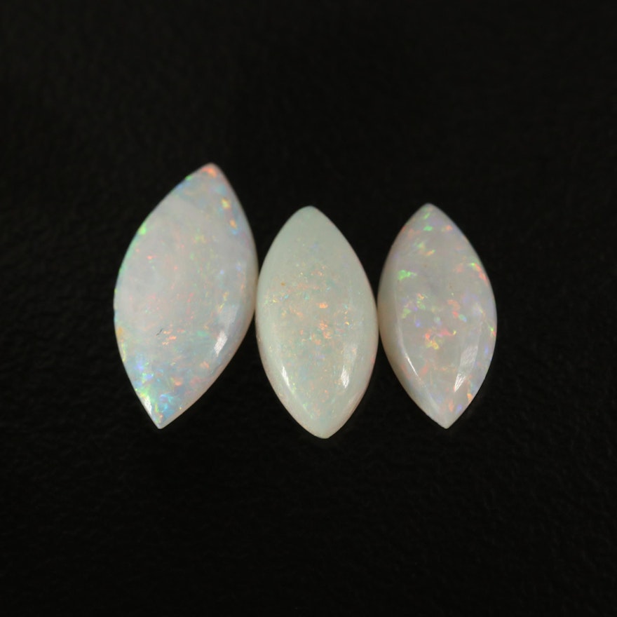 Loose 2.01 CTW Marquise Cabochon Opals