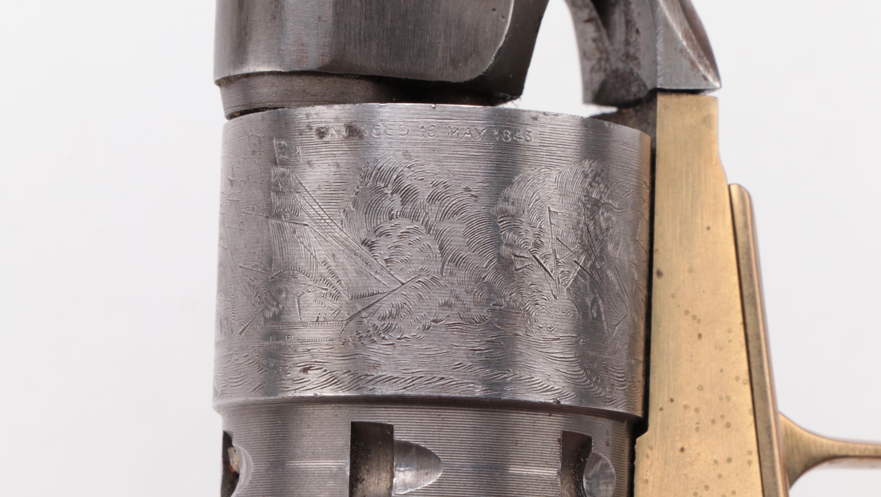 Contemporary Colt 1850 Navy Replica Blackpowder Pistol