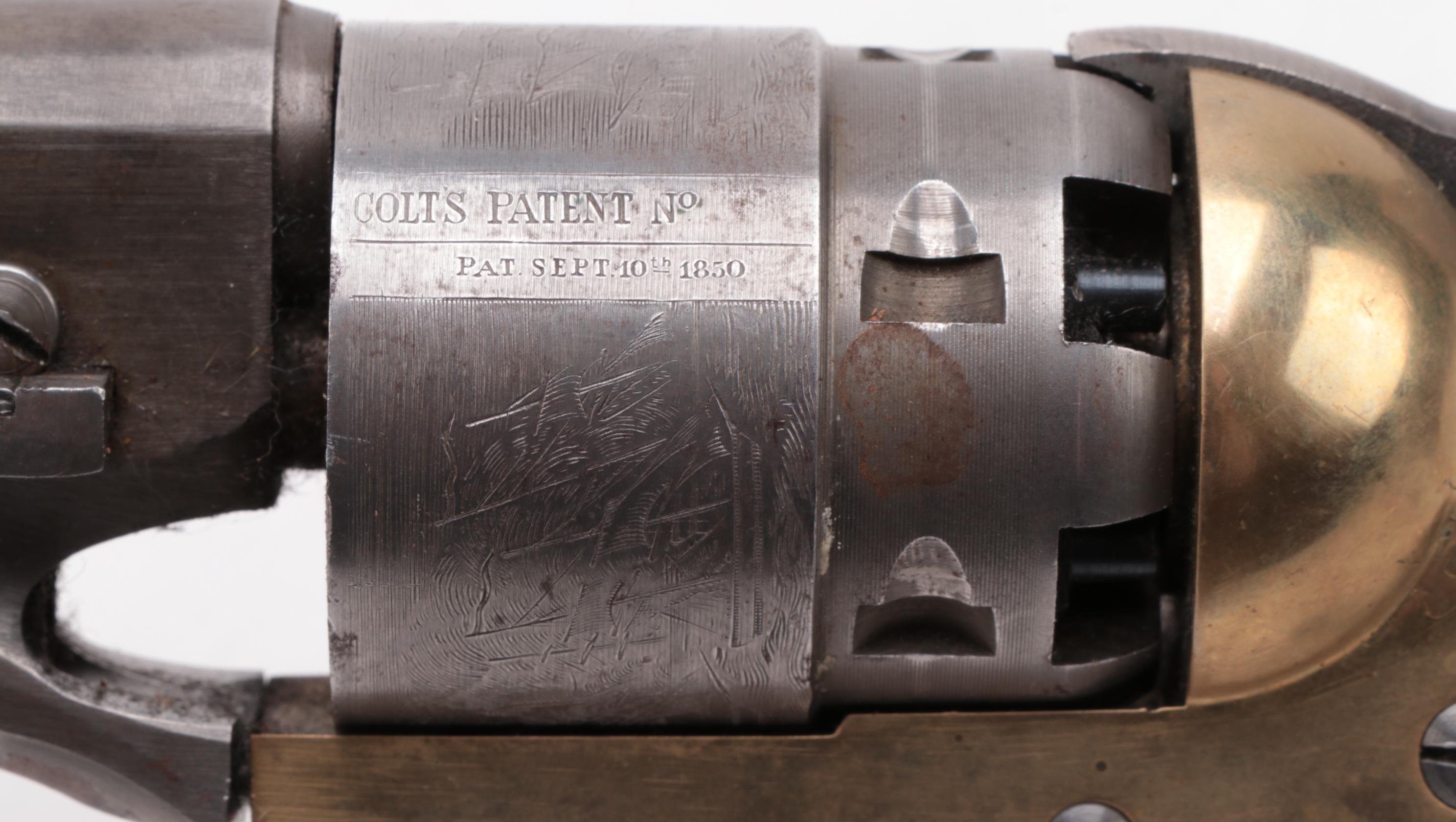 Contemporary Colt 1850 Navy Replica Blackpowder Pistol