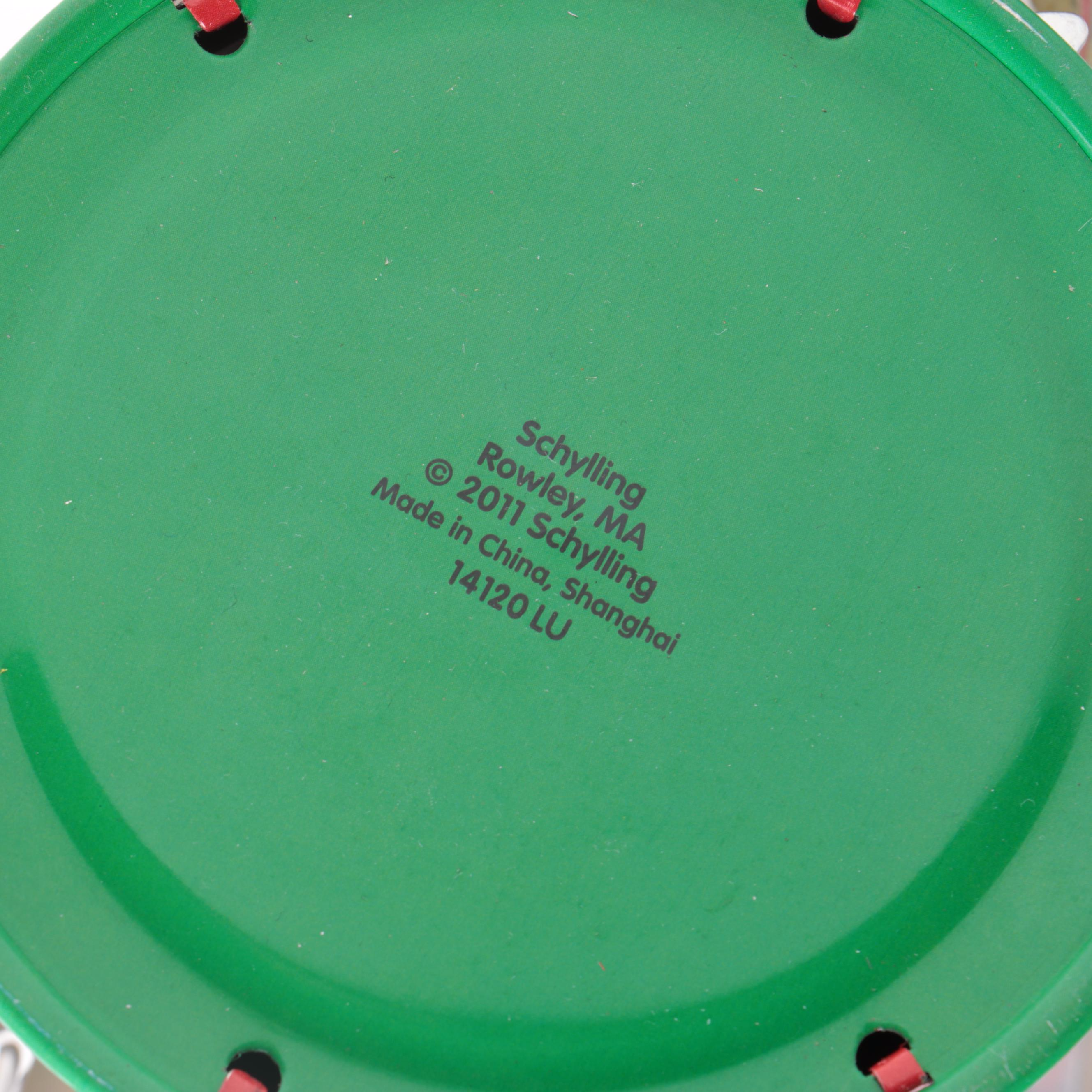 Schylling "Rocket Ride Carousel" and Other Carnival Ride Tin Toys