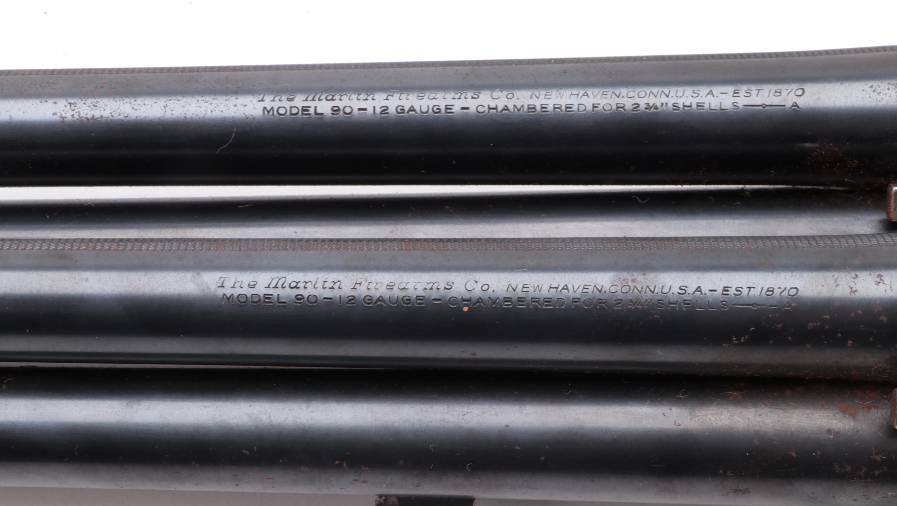 Marlin Model 90 Over/Under Shotgun with Extra Barrel