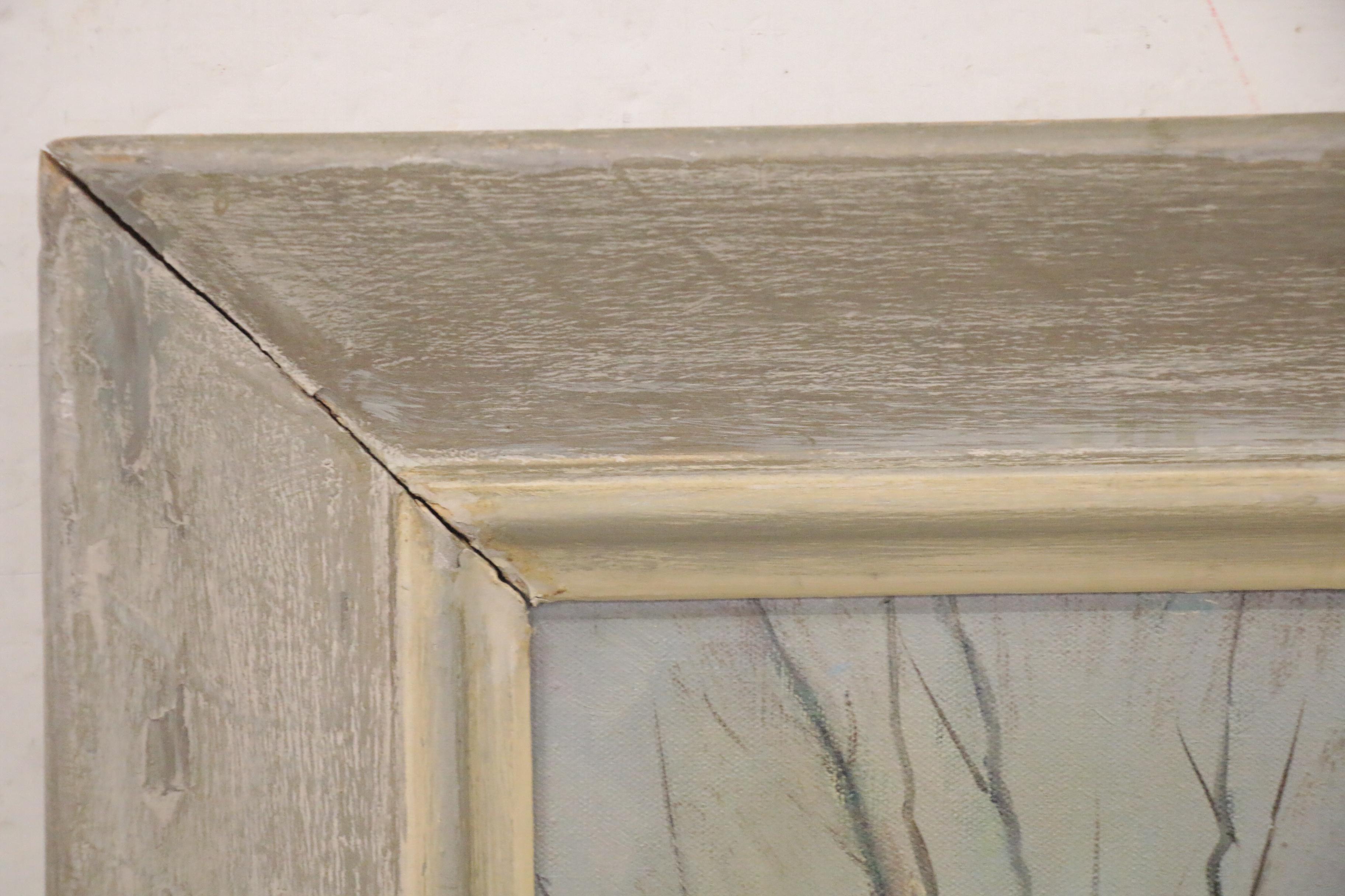 Alice Weed Winter Landscape Oil Painting