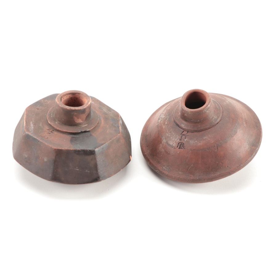 Southern Chinese Ceramic Opium Pipe Bowls