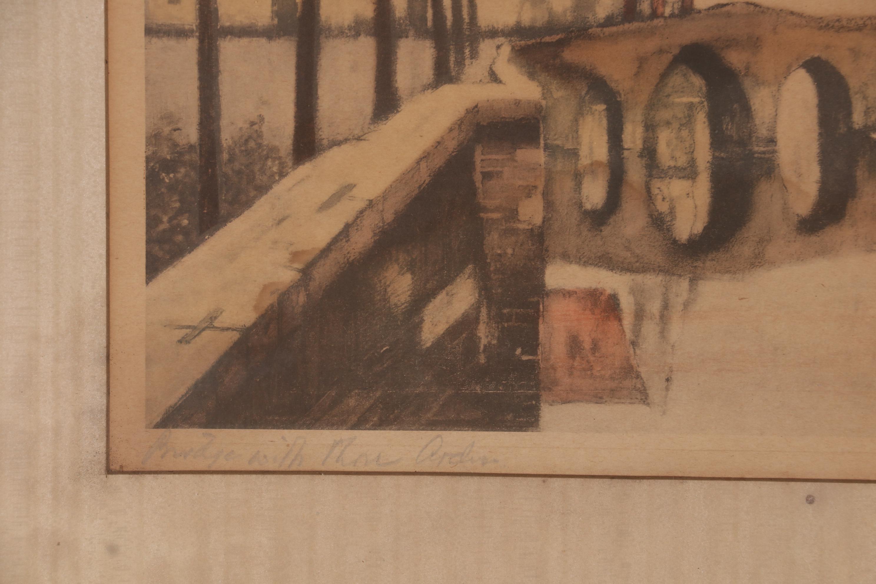 Lithographs after Julien van Santen and Alfred van Nesten of European Canals