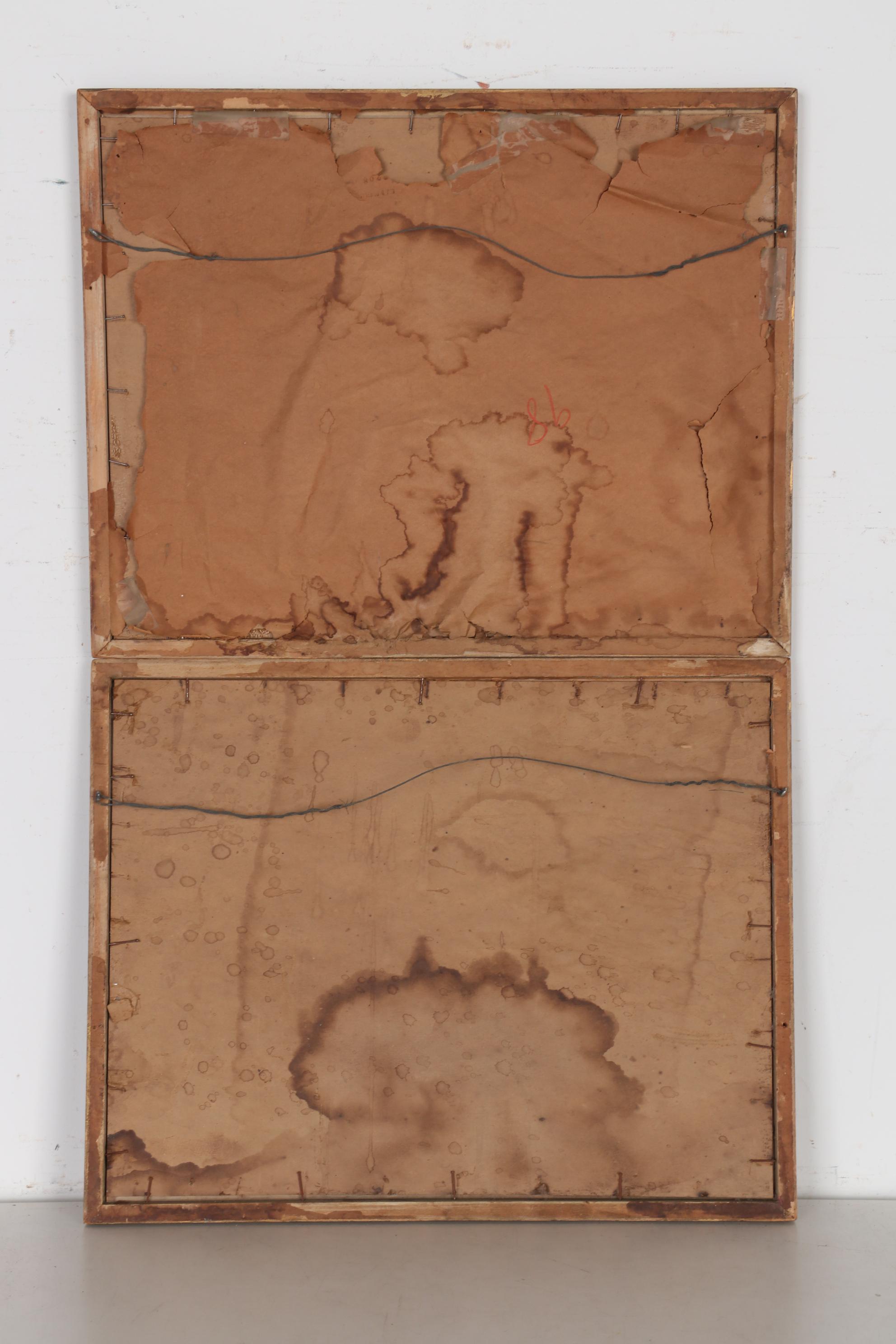 Lithographs after Julien van Santen and Alfred van Nesten of European Canals