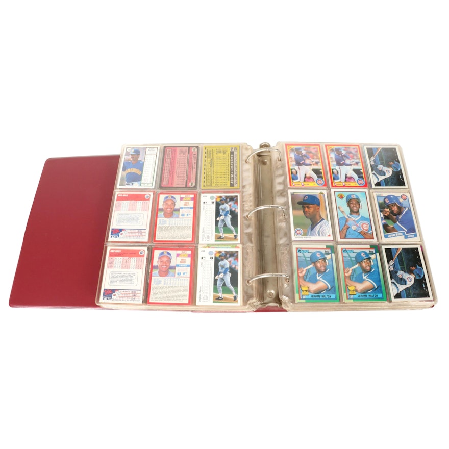 1970s-1990s Baseball Cards with Stars and Hall of Fame Players