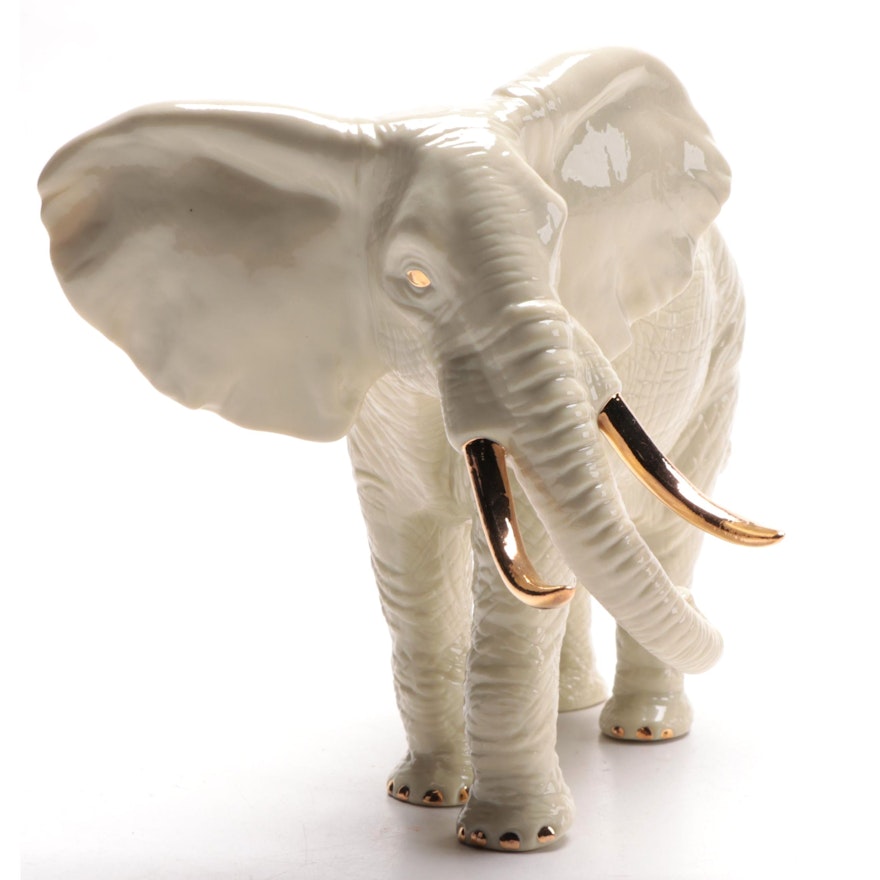 Lenox "The Majestic Elephant" Ceramic Figurine, 1996