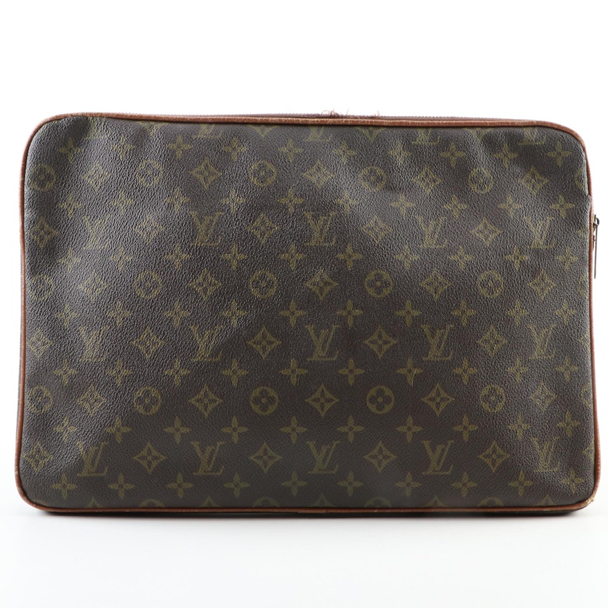 The French Company for Louis Vuitton Portfolio in Monogram Canvas and Leather