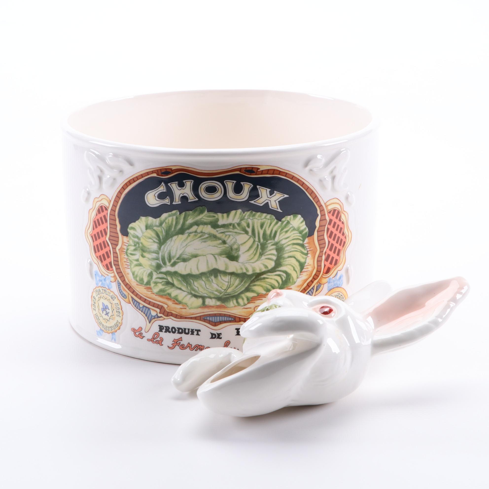 Restoration Hardware Boxwood Topiaries, Beverage Tub and Other Décor