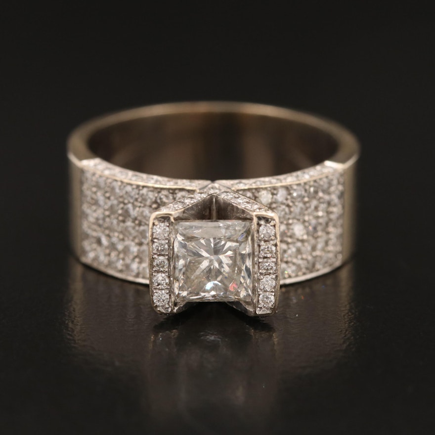 18K 2.58 CTW Diamond Ring