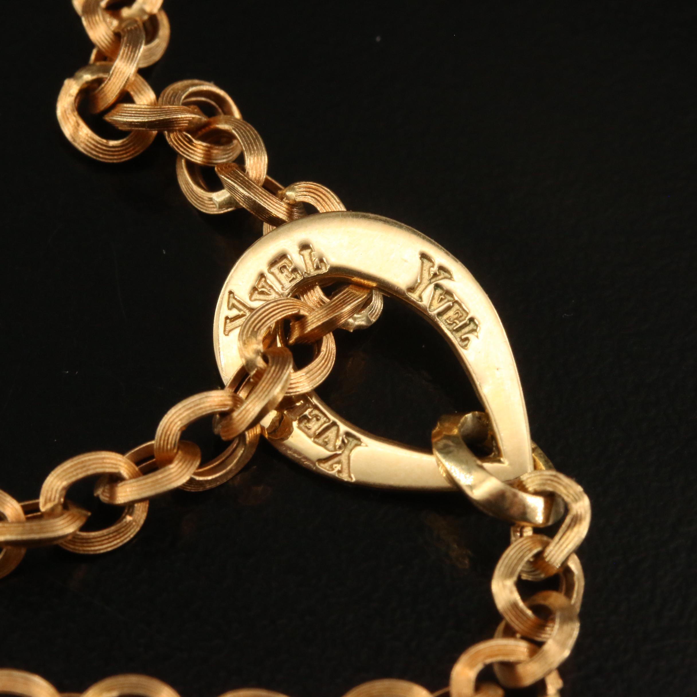 Yvel 18K Pearl Lariat Necklace