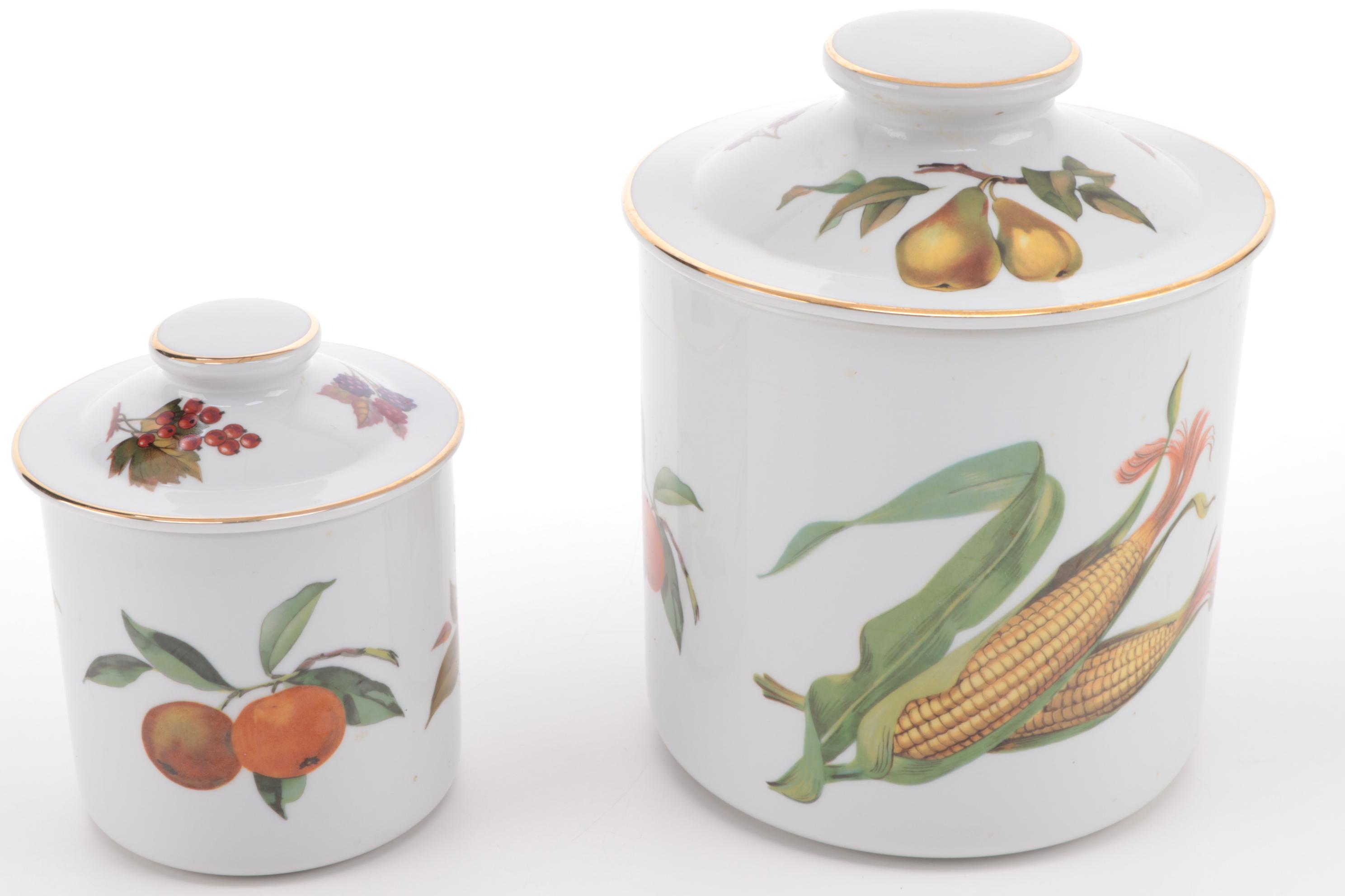 Royal Worcester "Evesham Gold" Porcelain Serveware and Bakeware