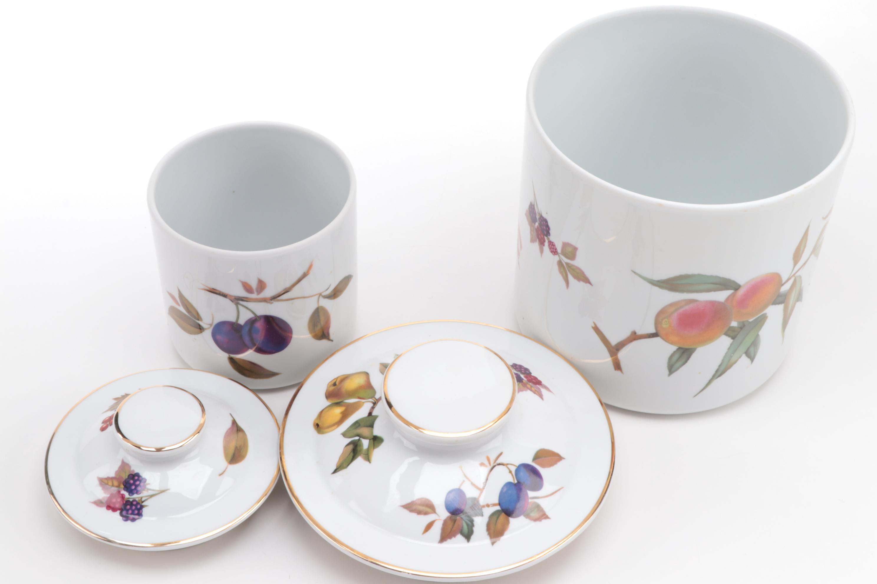 Royal Worcester "Evesham Gold" Porcelain Serveware and Bakeware