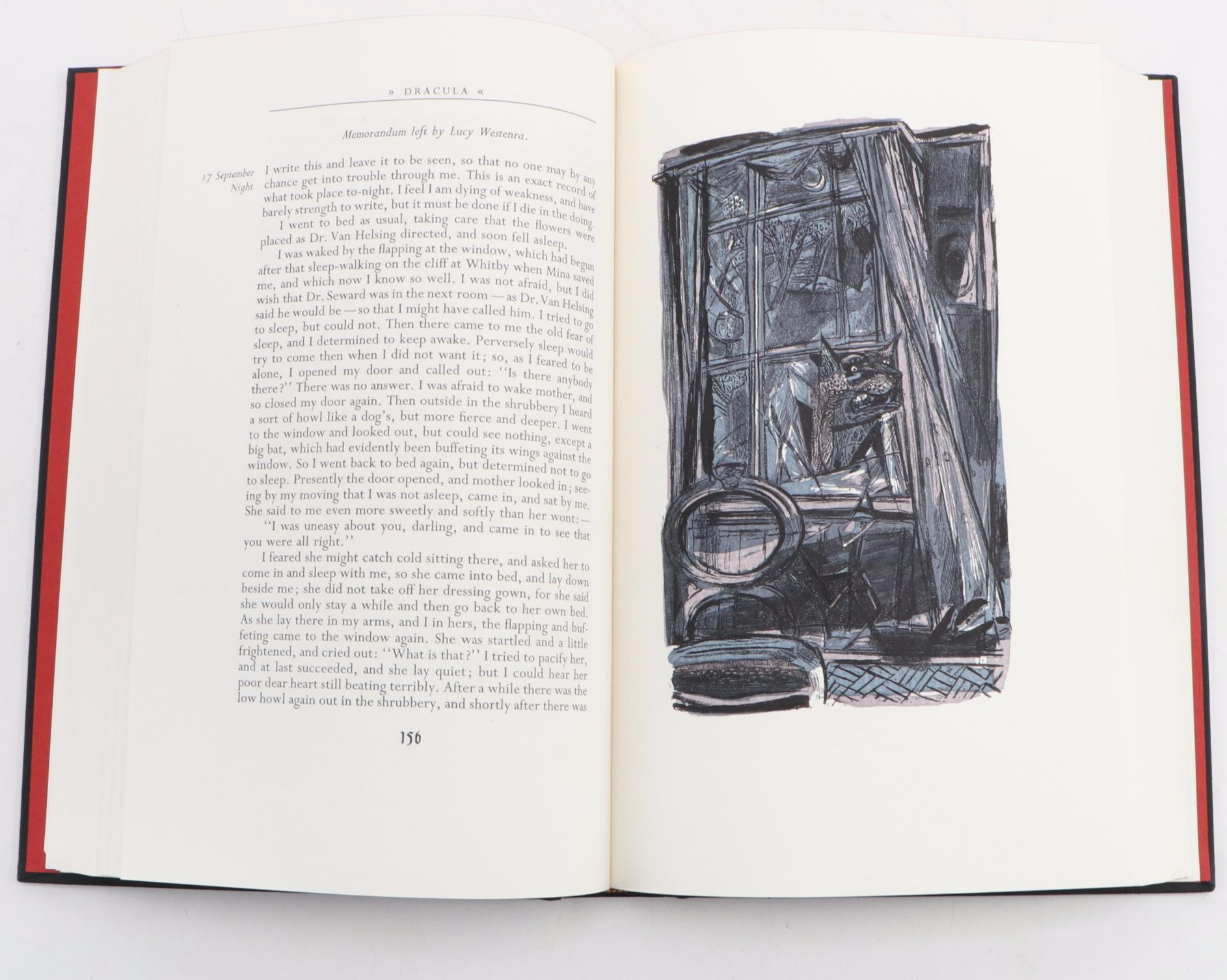 Felix Hoffman Signed Limited Editions Club "Dracula" by Bram Stoker, 1965