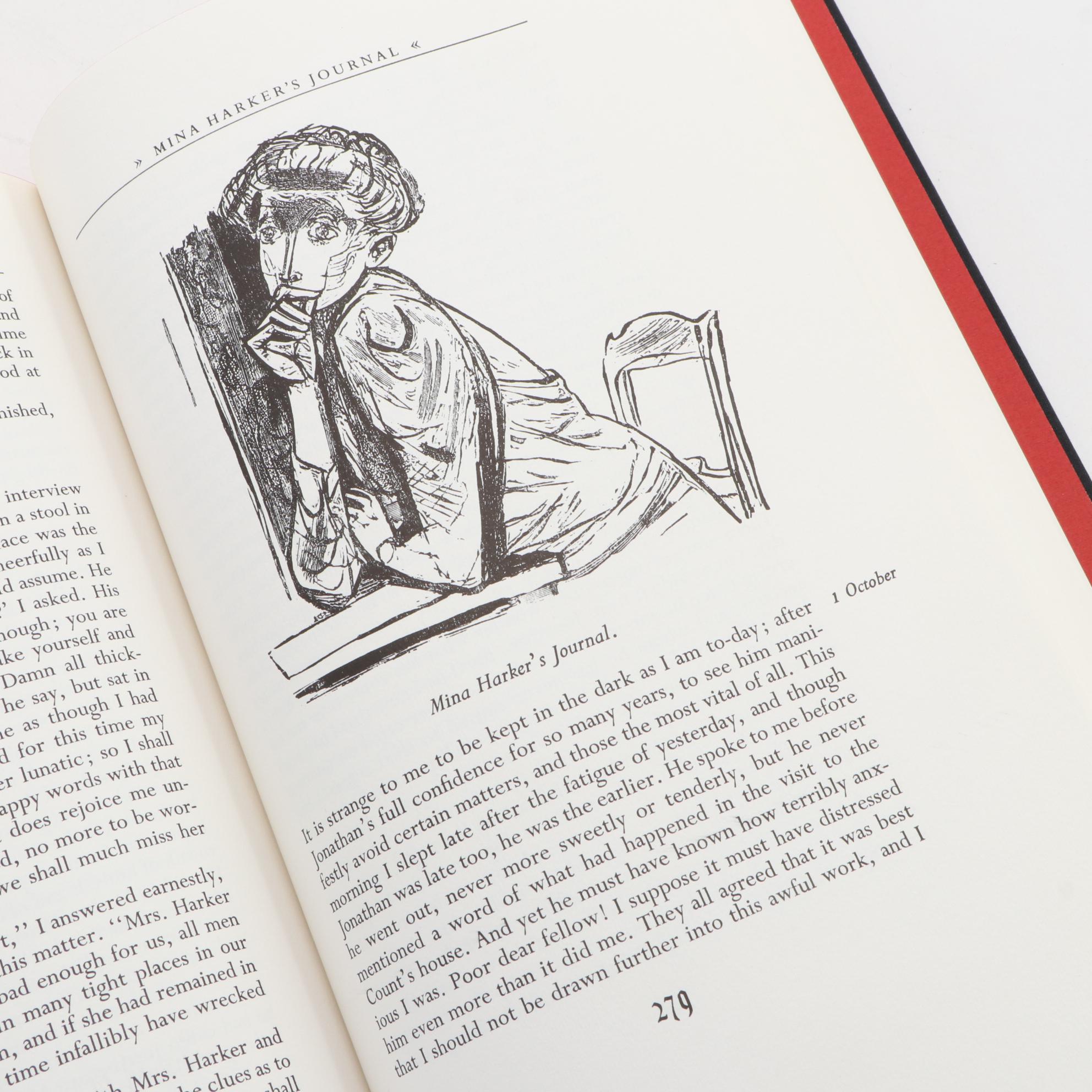 Felix Hoffman Signed Limited Editions Club "Dracula" by Bram Stoker, 1965