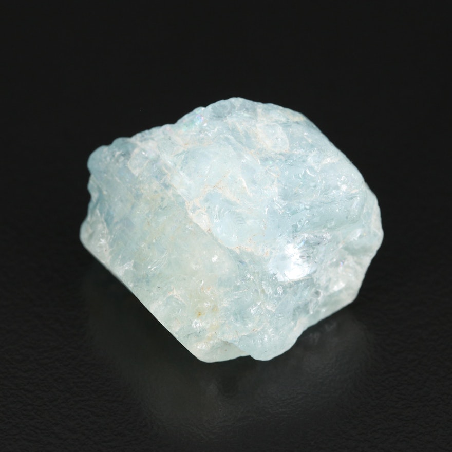 Loose Rough Cut Beryl Gemstone