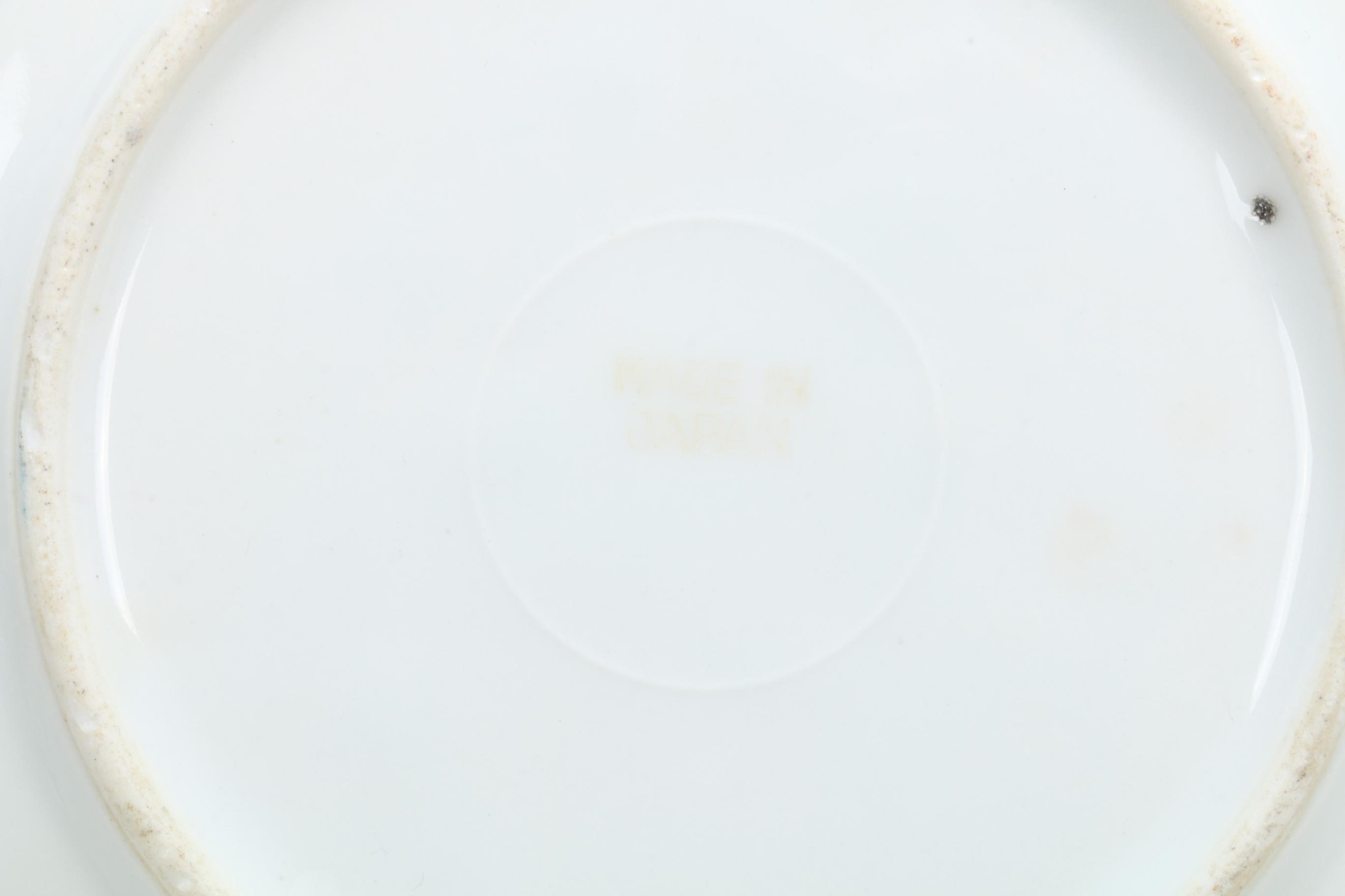 Hobbyist Hand-Painted Porcelain Dinnerware, Early to Mid 20th Century