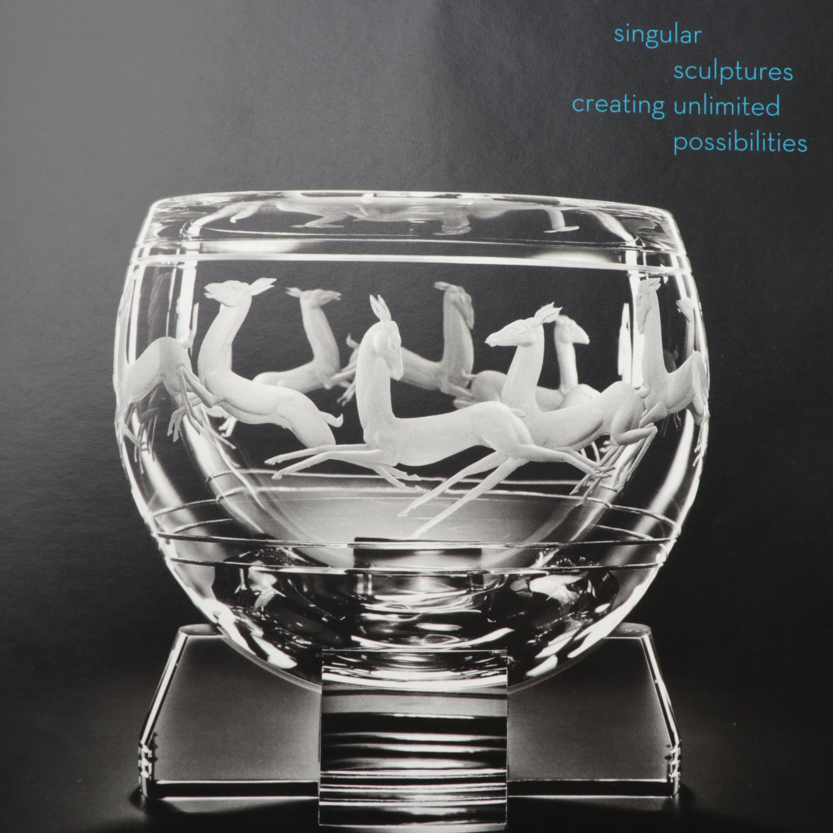 Steuben Art Glass Catalogs and Brochures