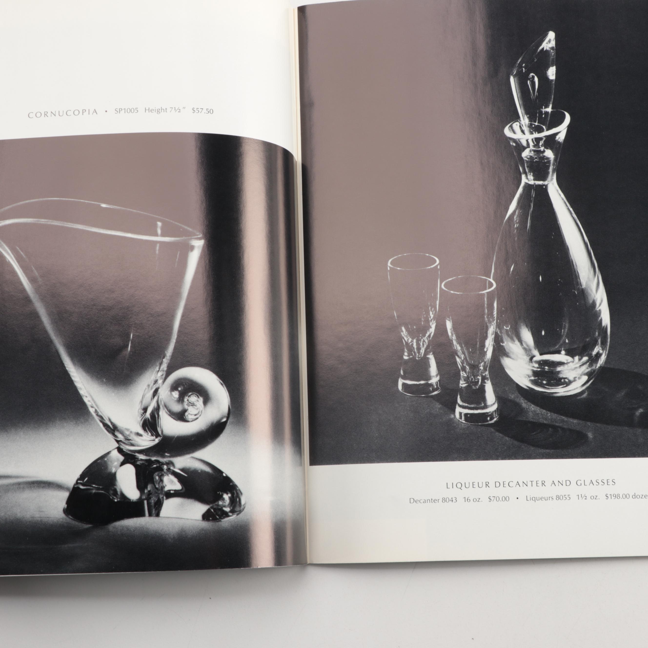 Steuben Art Glass Catalogs and Brochures