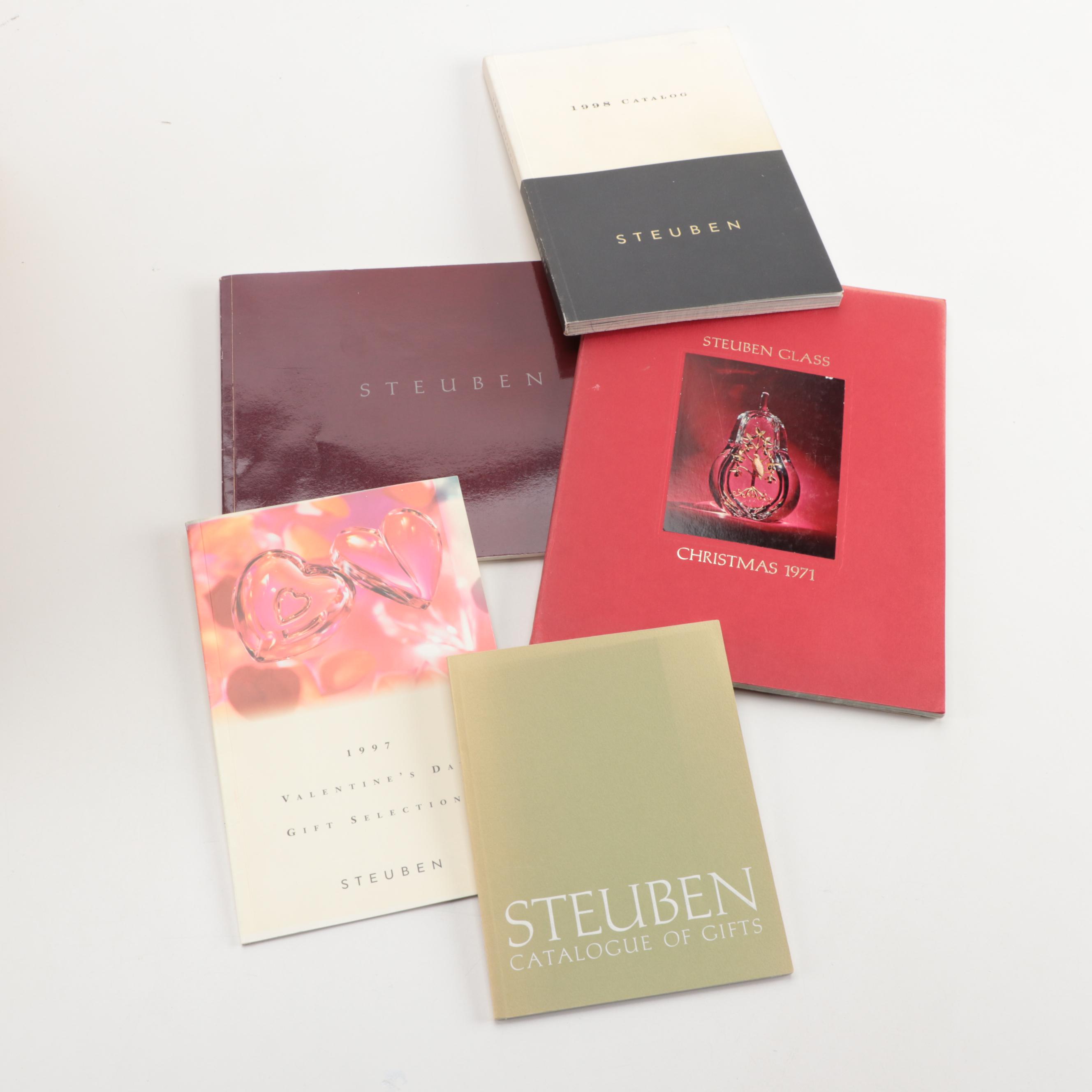 Steuben Art Glass Catalogs and Brochures