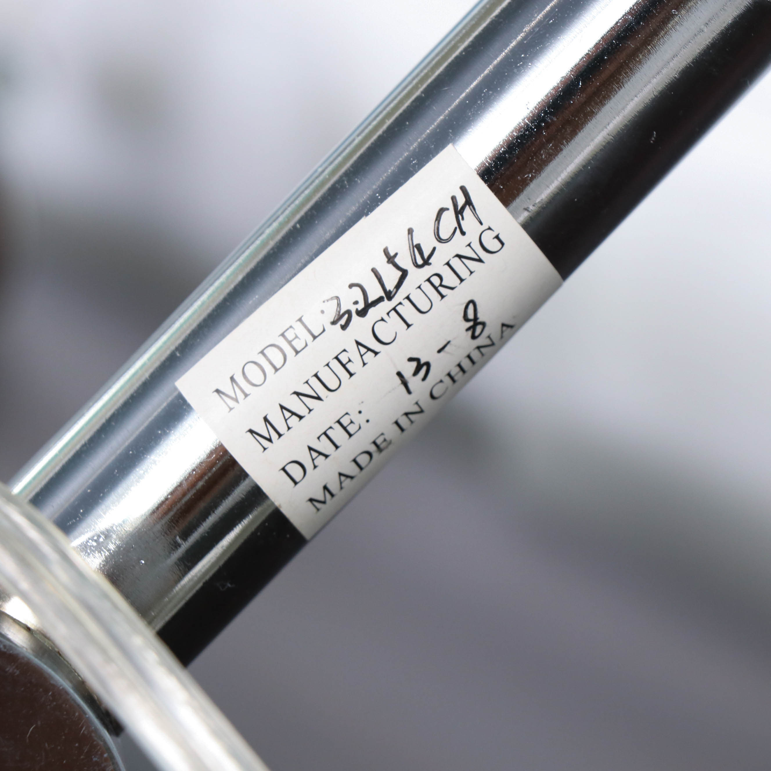 Modern Chrome Table Lamps with Fabric Drum Shades