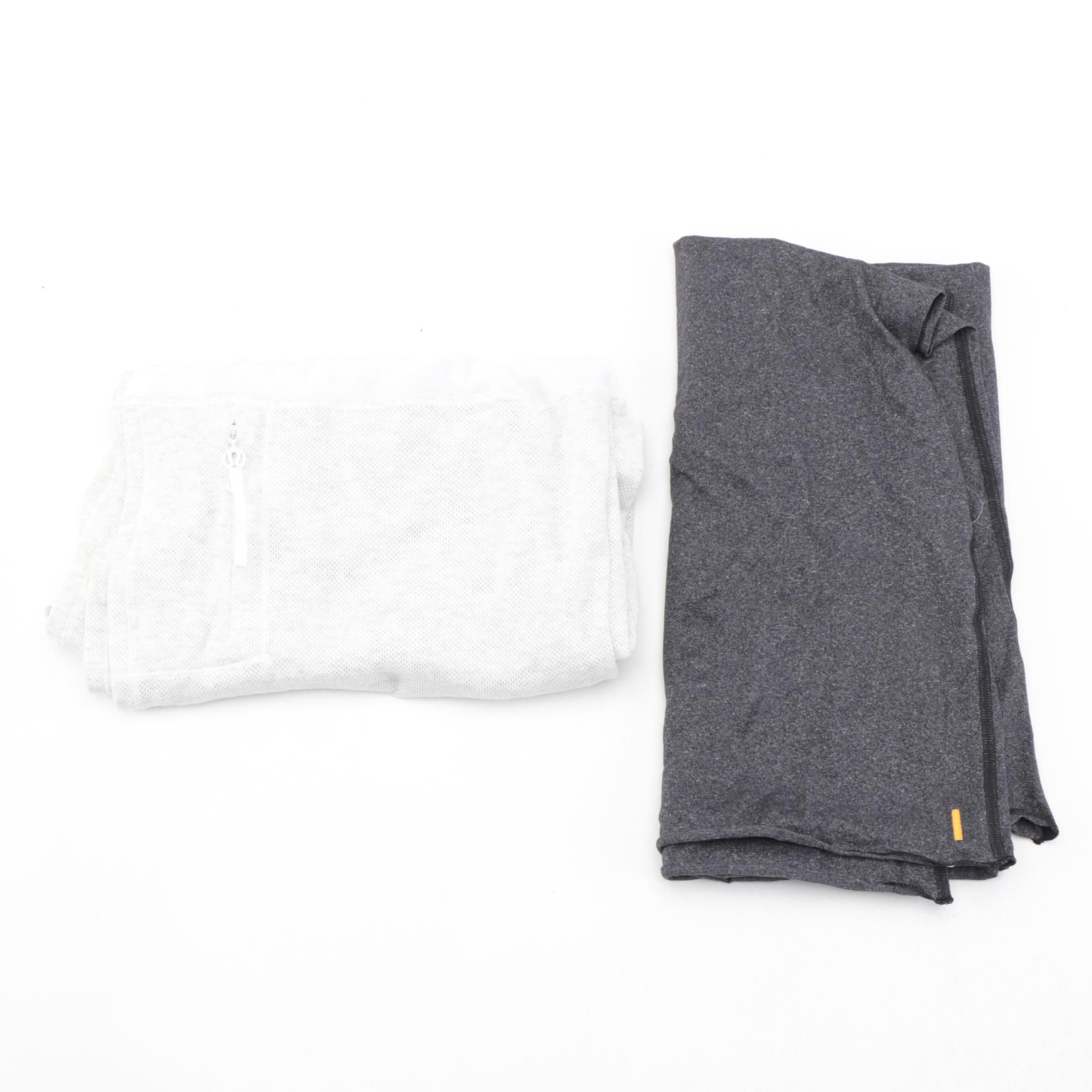 Lululemon Athletica Grey Infinity Scarf with Lucy Heather Gray Infinity Scarf