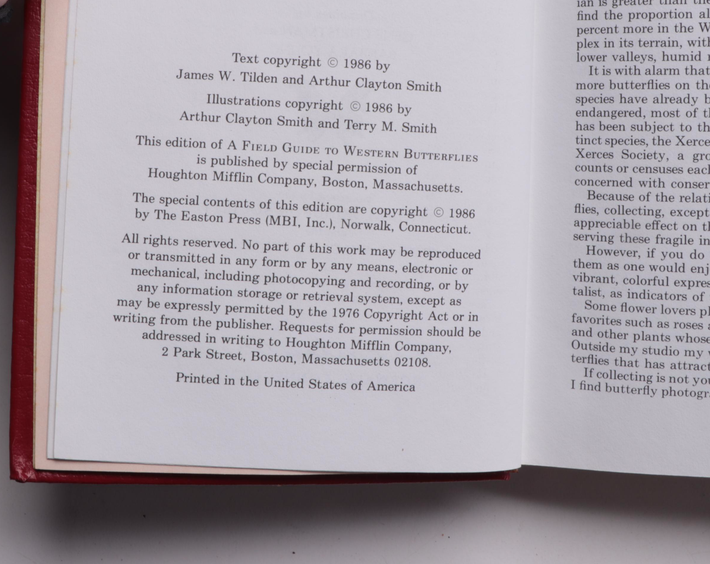 Easton Press 50th Anniversary Edition "Roger Tory Peterson Field Guides"