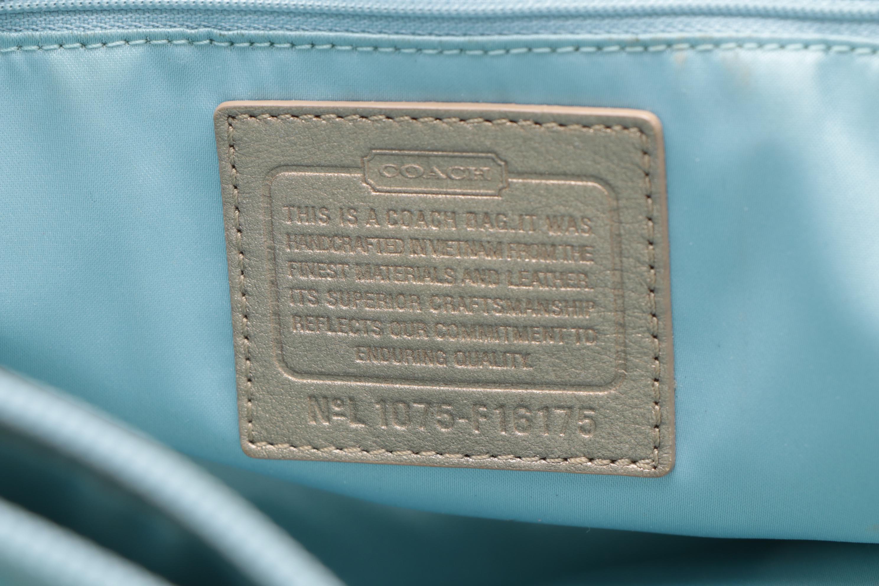 Coach Signature Shoulder Bag, Accessories Bag and Wallet