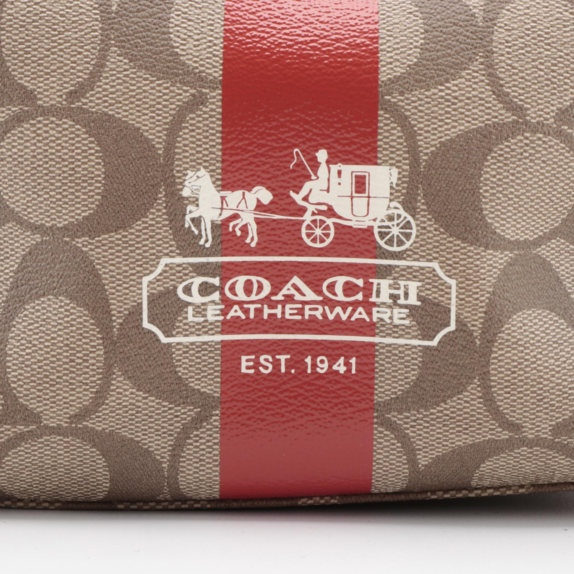 Coach Signature Shoulder Bag, Accessories Bag and Wallet