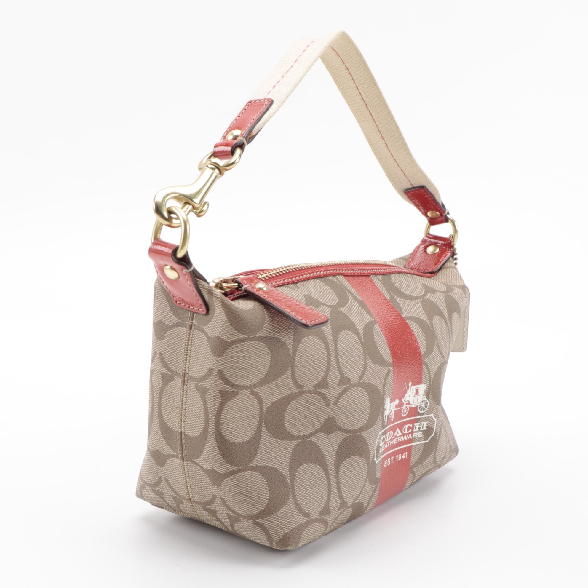 Coach Signature Shoulder Bag, Accessories Bag and Wallet