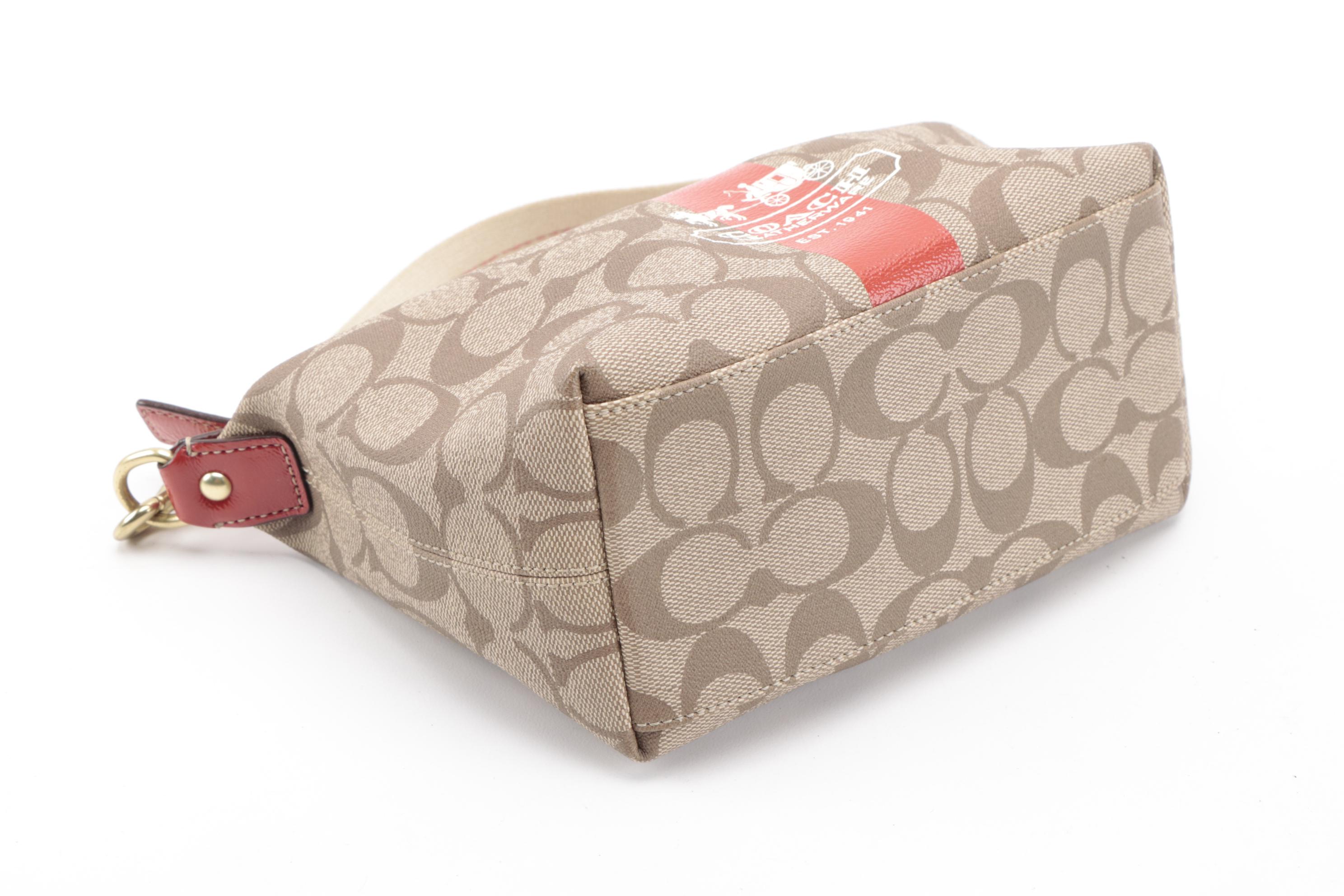 Coach Signature Shoulder Bag, Accessories Bag and Wallet