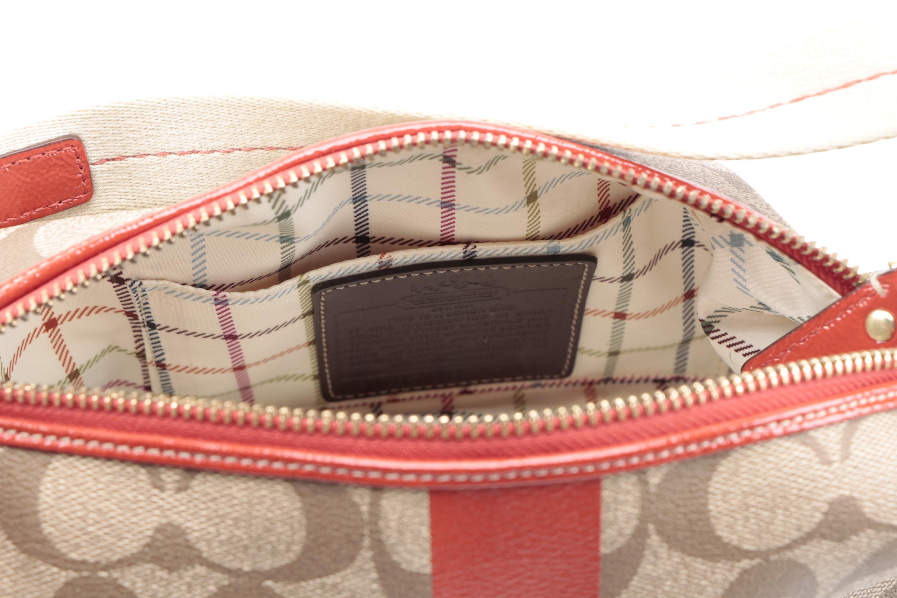 Coach Signature Shoulder Bag, Accessories Bag and Wallet