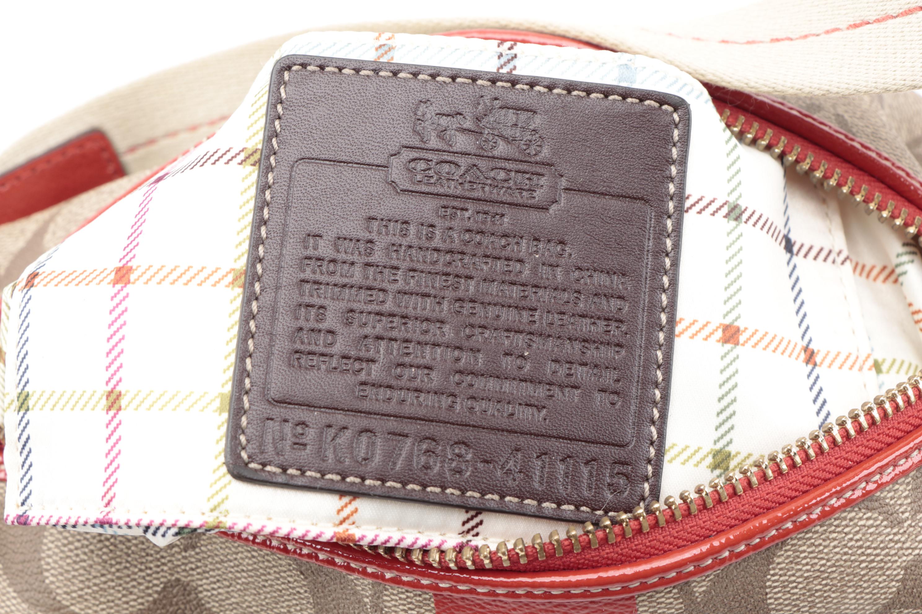 Coach Signature Shoulder Bag, Accessories Bag and Wallet