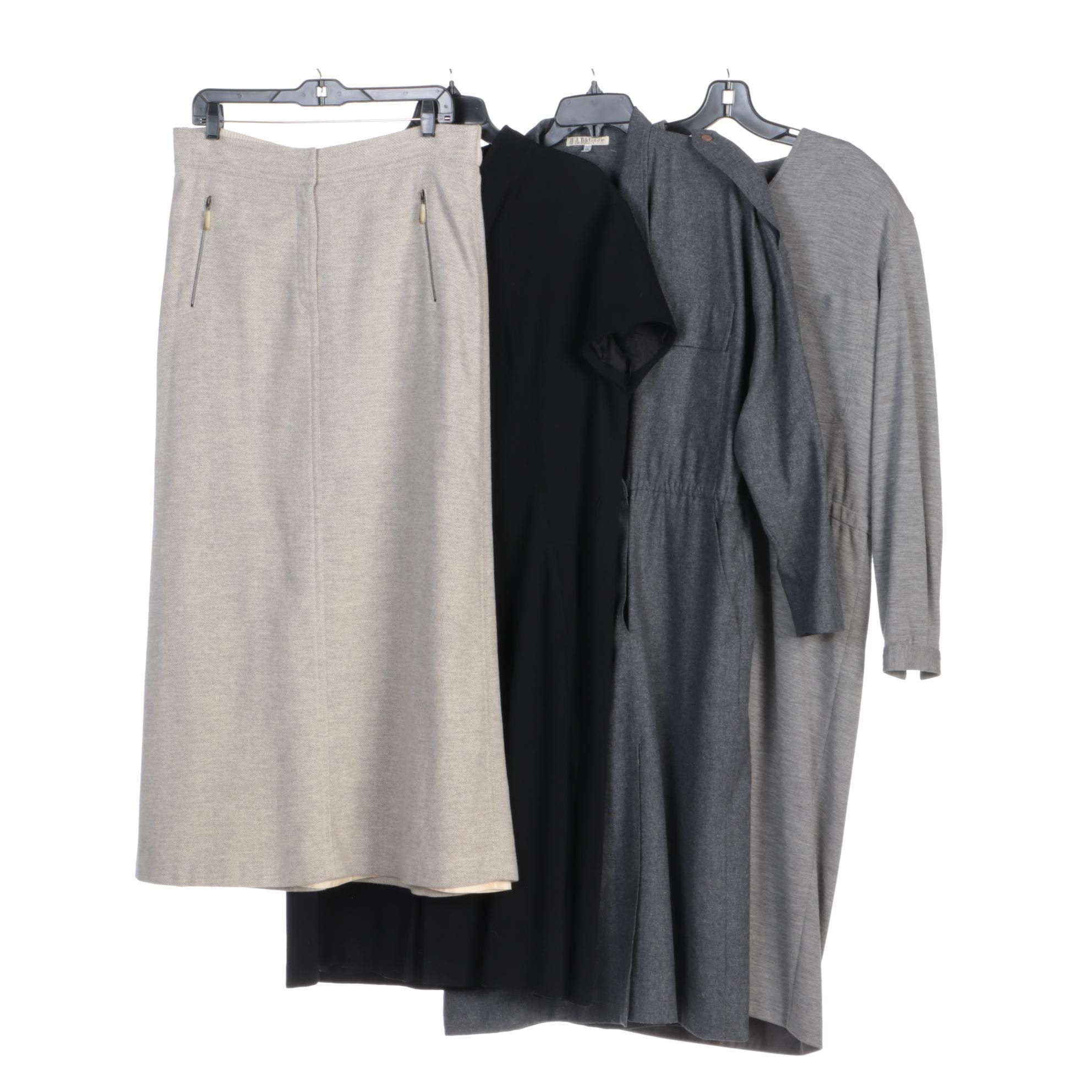 Giorgio Armani, Lafayette 148 New York and J. Tiktiner Dresses with Mondi Skirt