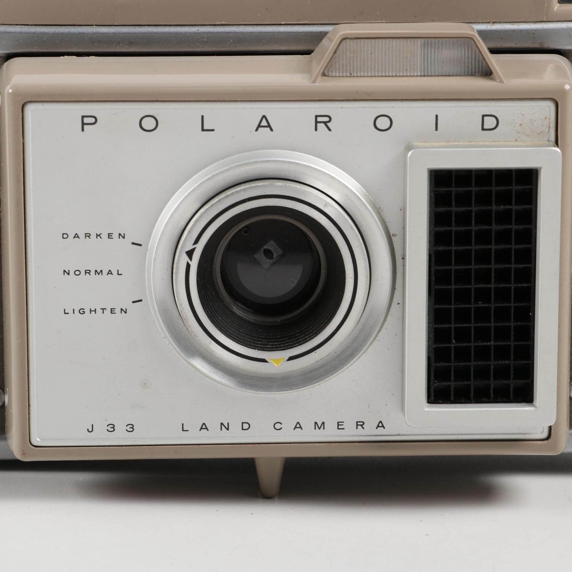 Polaroid J33 Land Camera, Kodak Brownie Hawkeye, and More