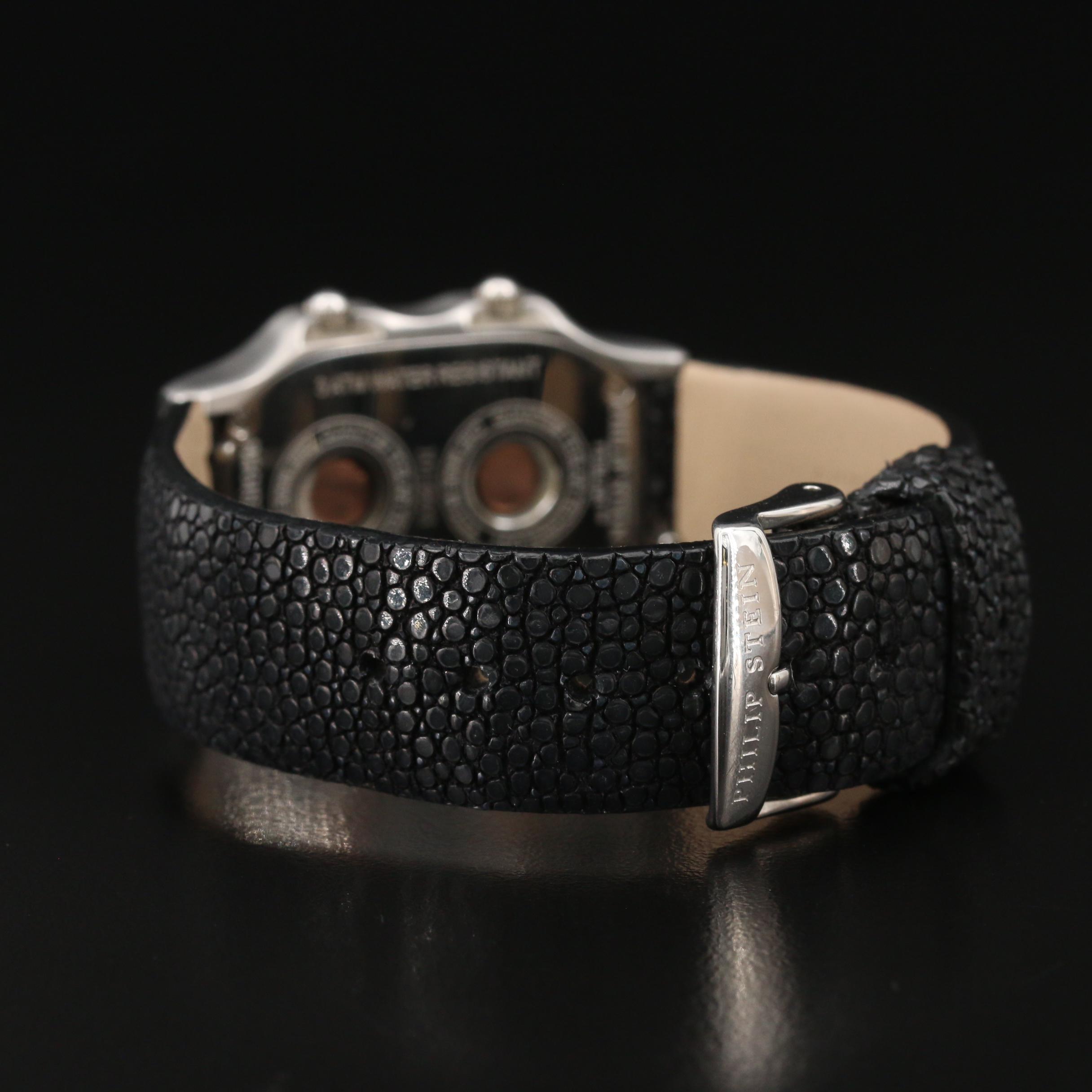 Philip Stein Teslar 1.50 CTW Diamond Double Dial Watch