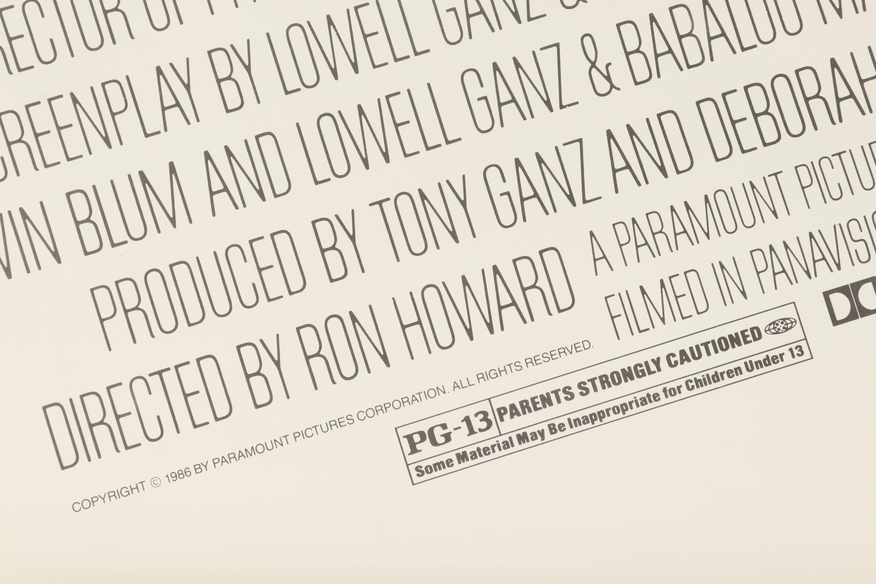 Comedy One-Sheet Theatrical Release Movie Posters, 1980s