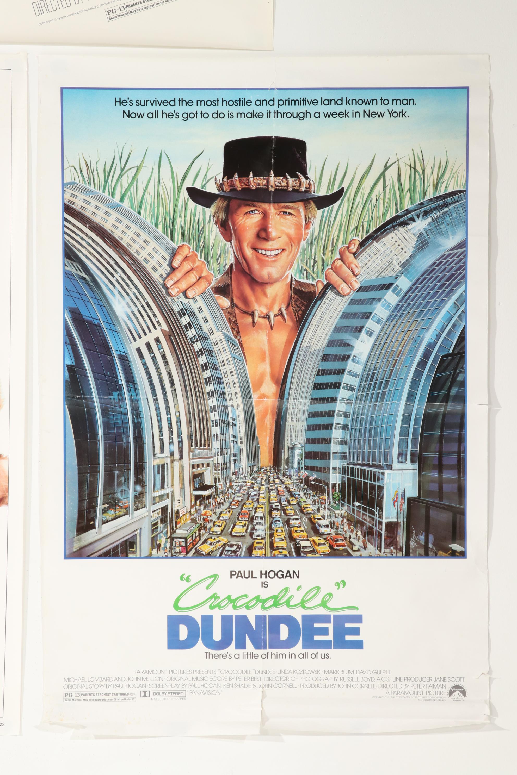Comedy One-Sheet Theatrical Release Movie Posters, 1980s